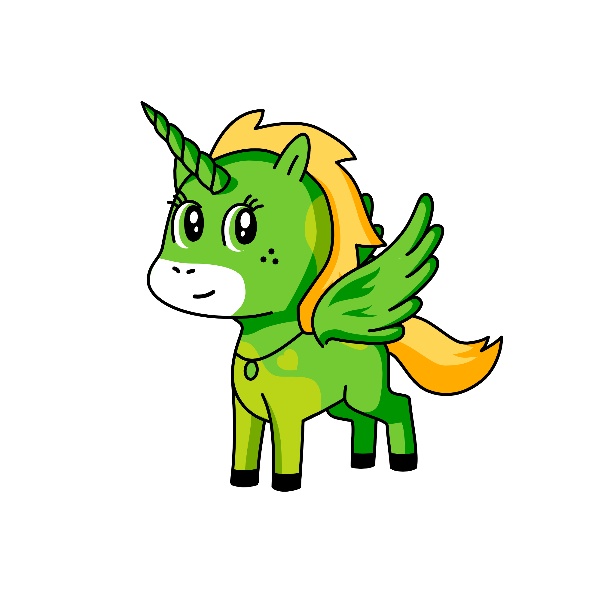minty, the unicorn