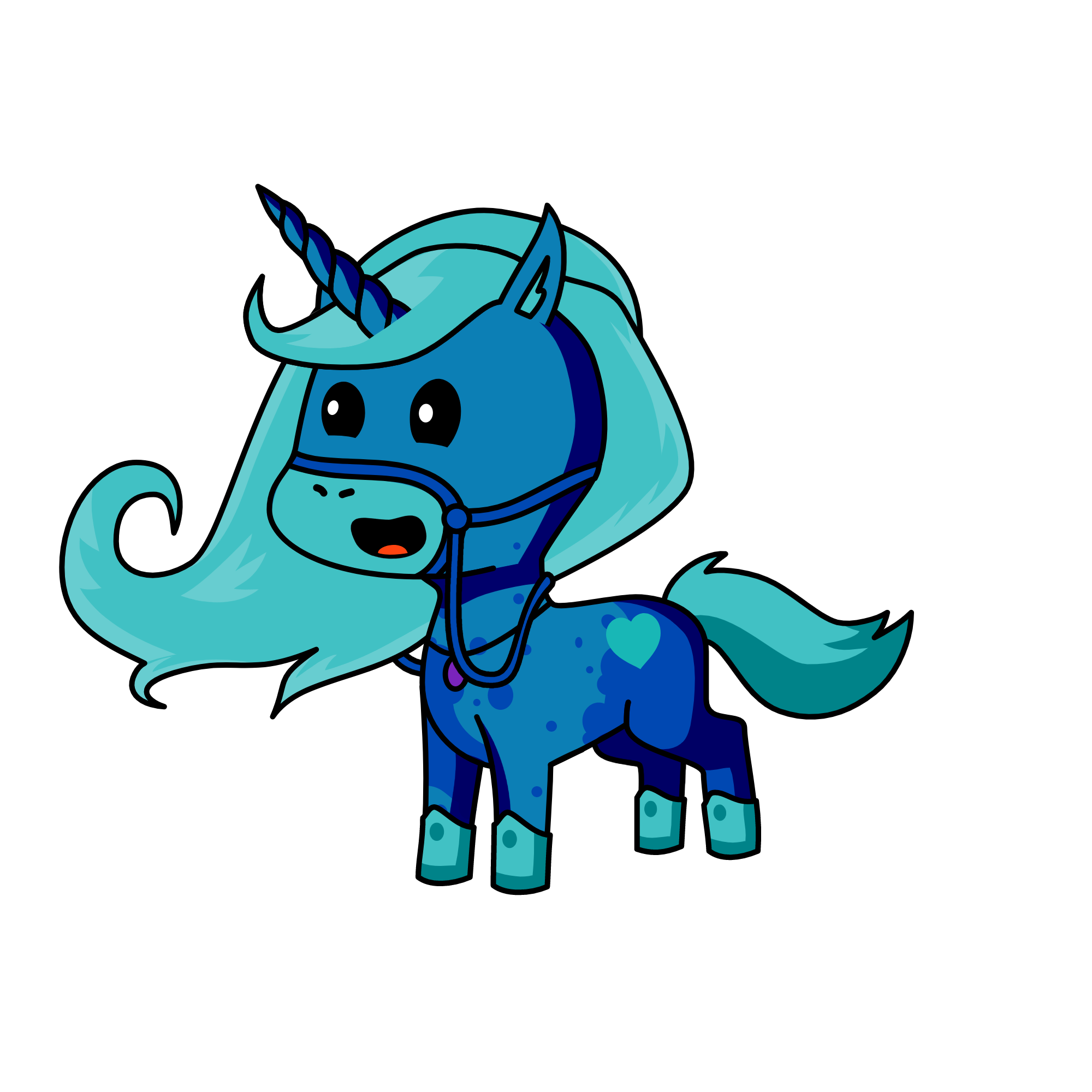 blaze, the unicorn