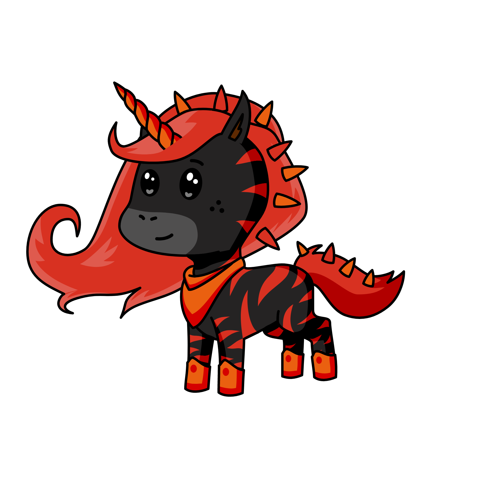 Rasberry, the unicorn