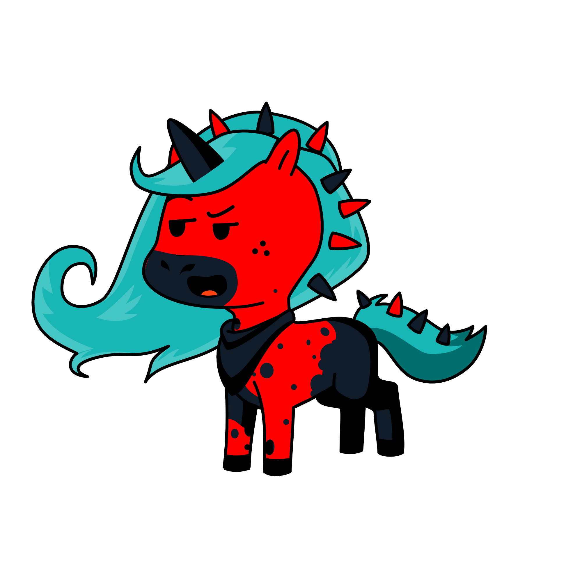 Trixy, the unicorn