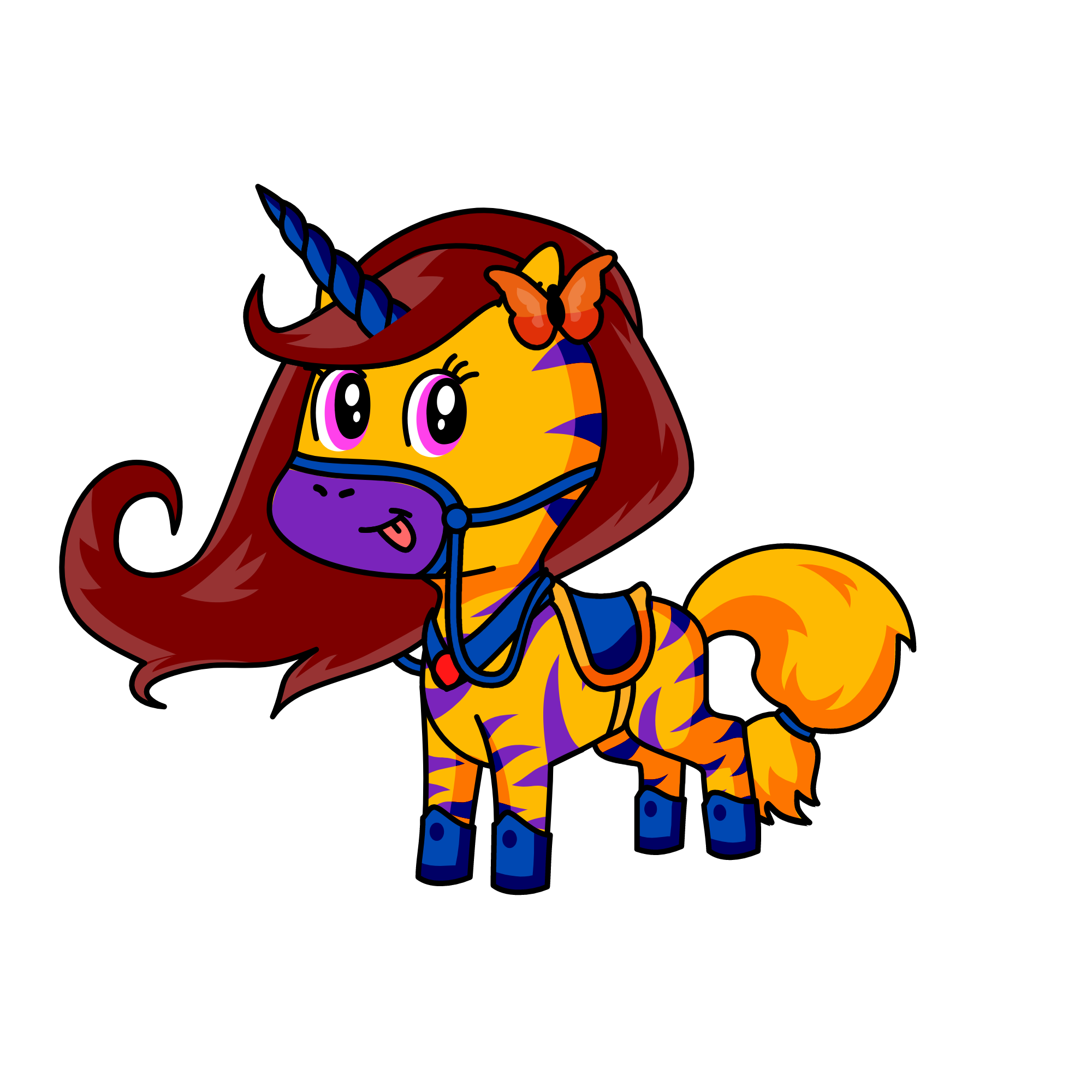 Sandra, the unicorn