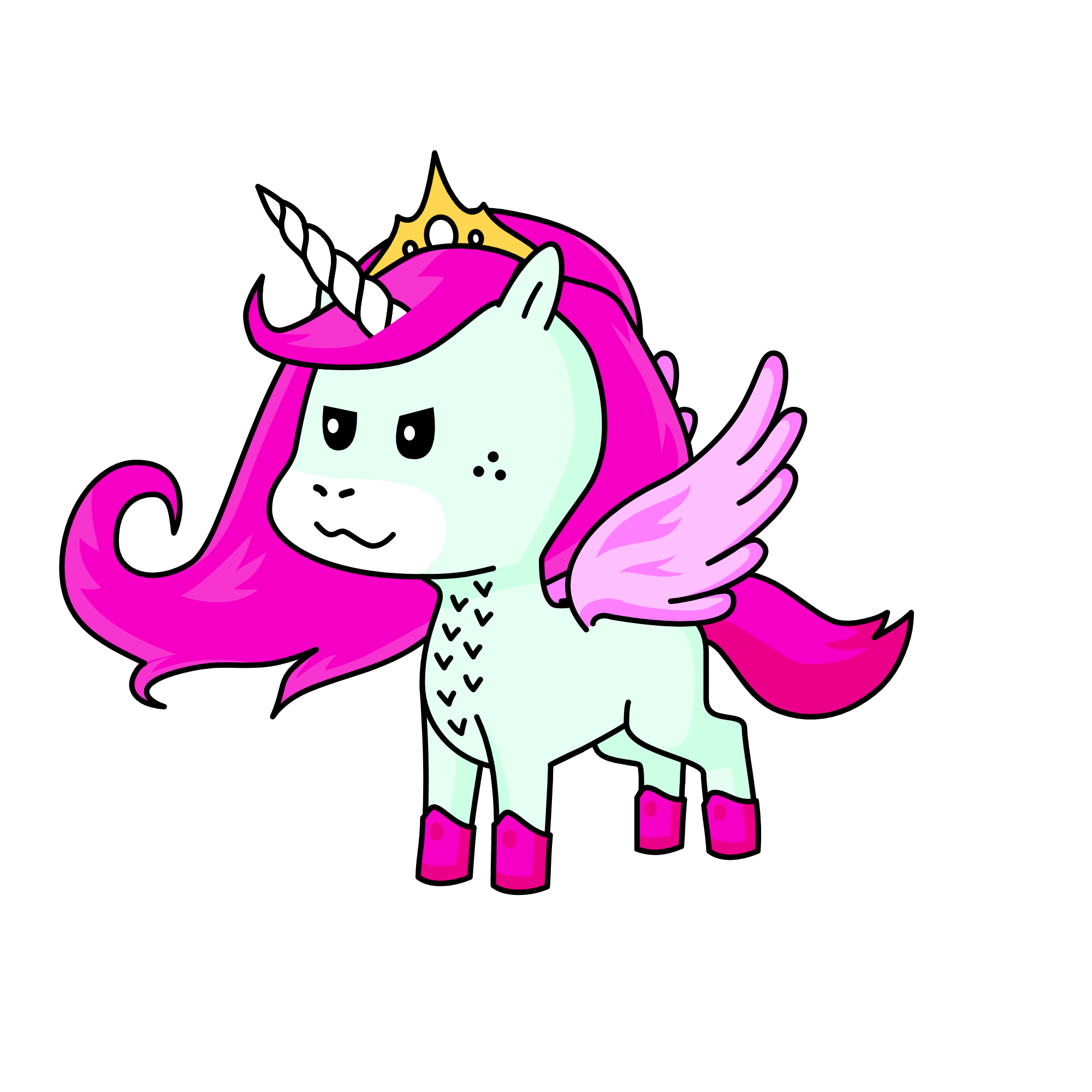 Sassy, the unicorn