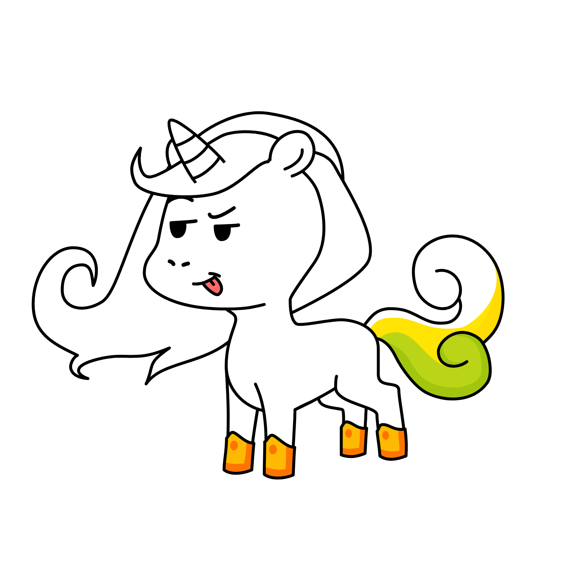 ..., the unicorn