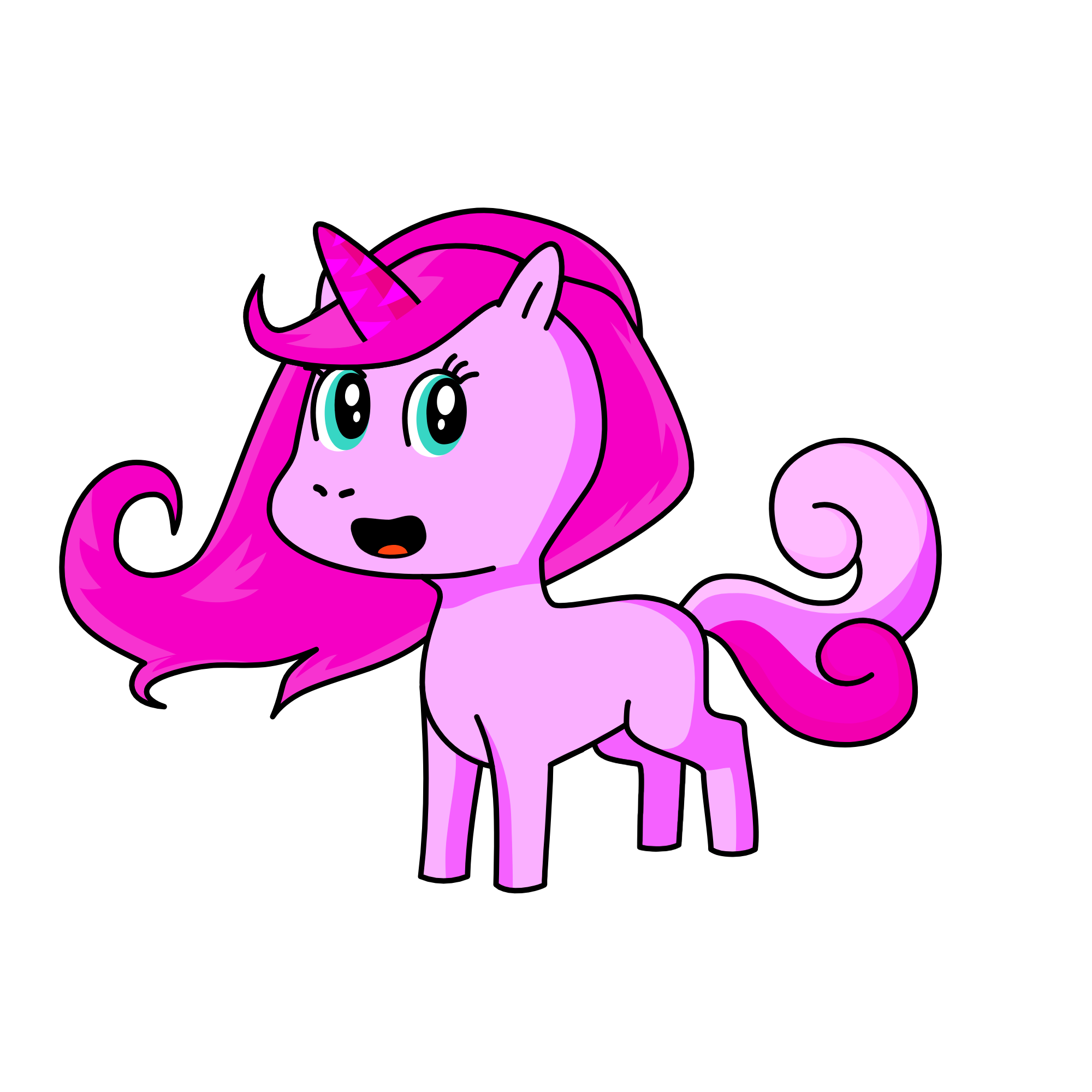 pinkie pie, the unicorn