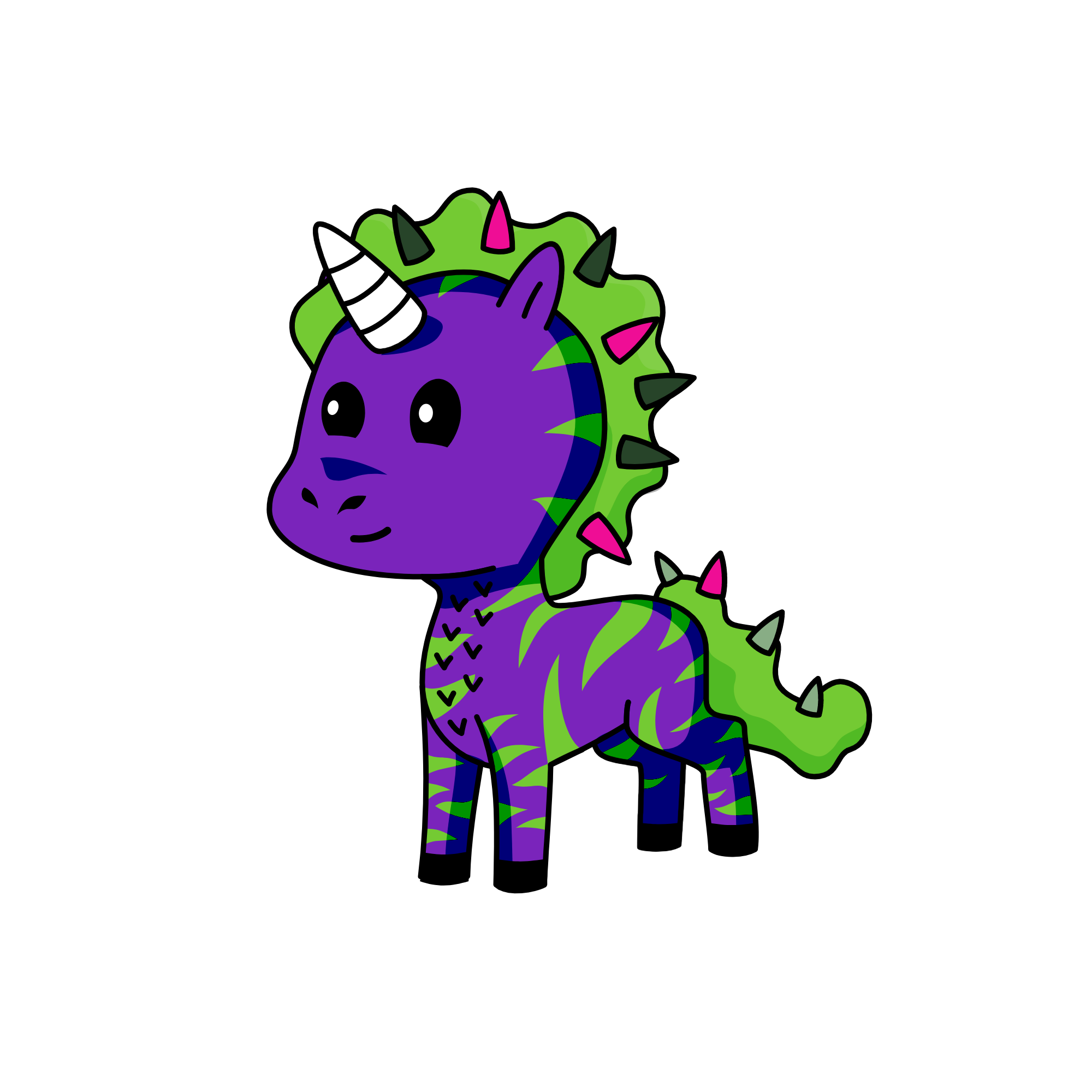 spike, the unicorn