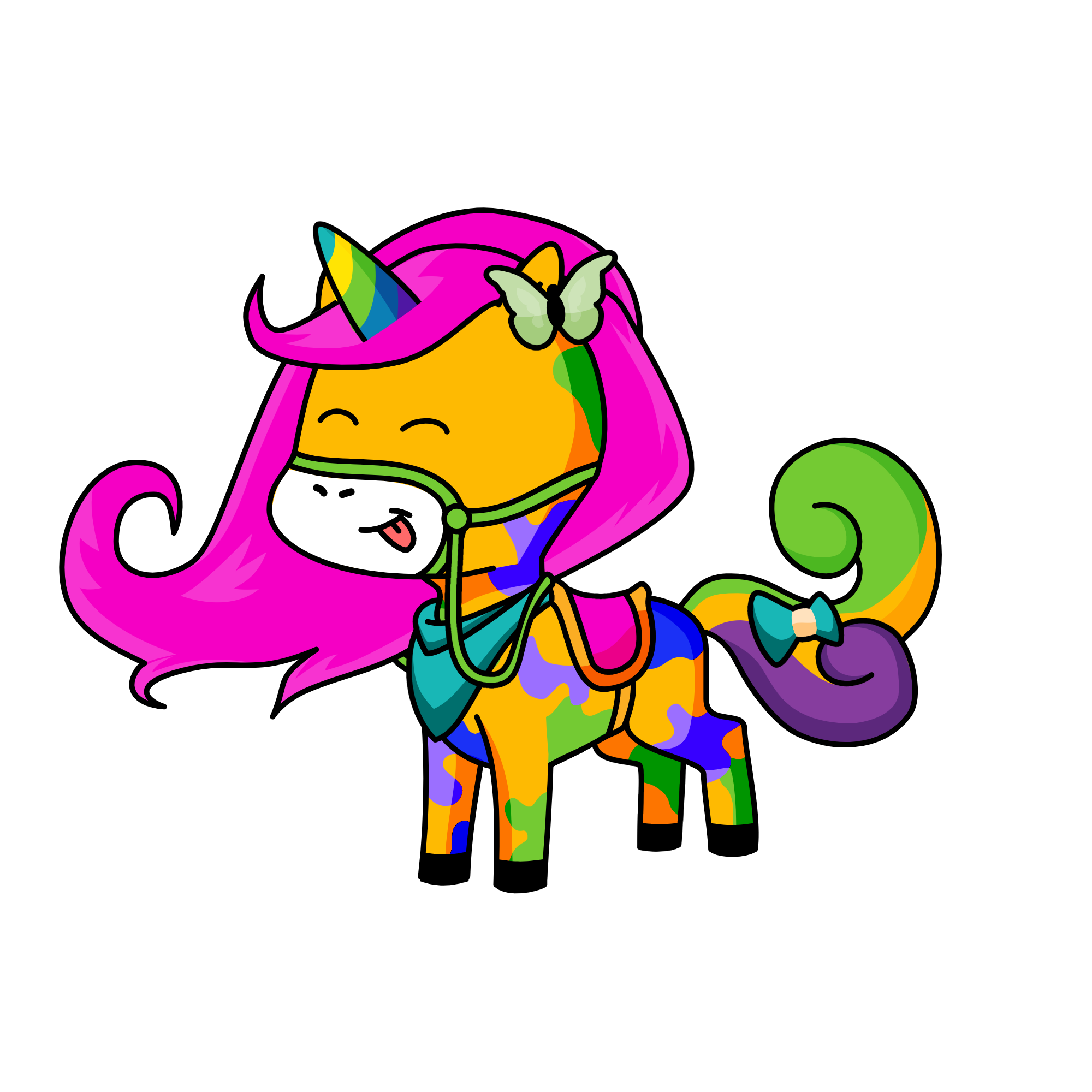 Claire, the unicorn