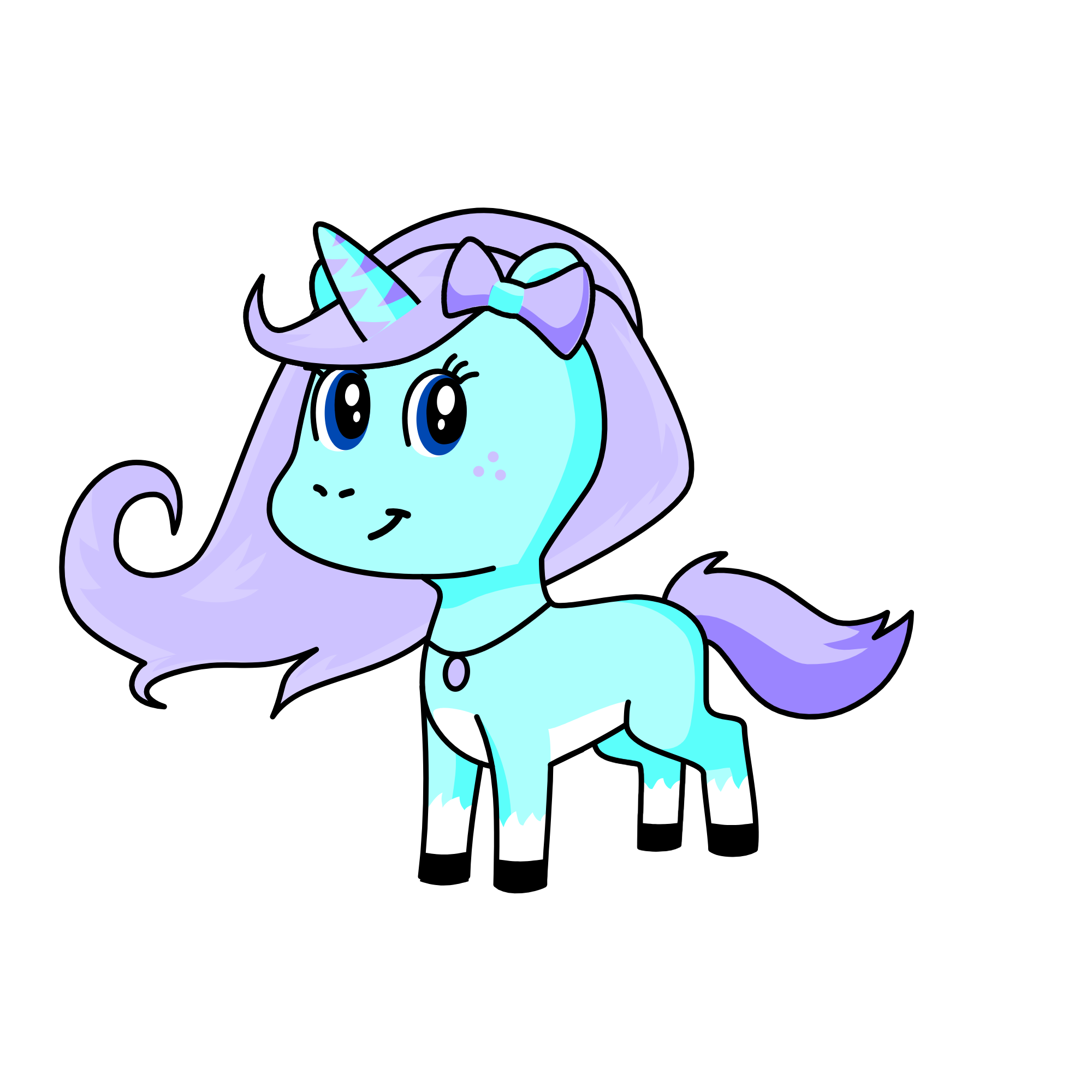 snow fall, the unicorn