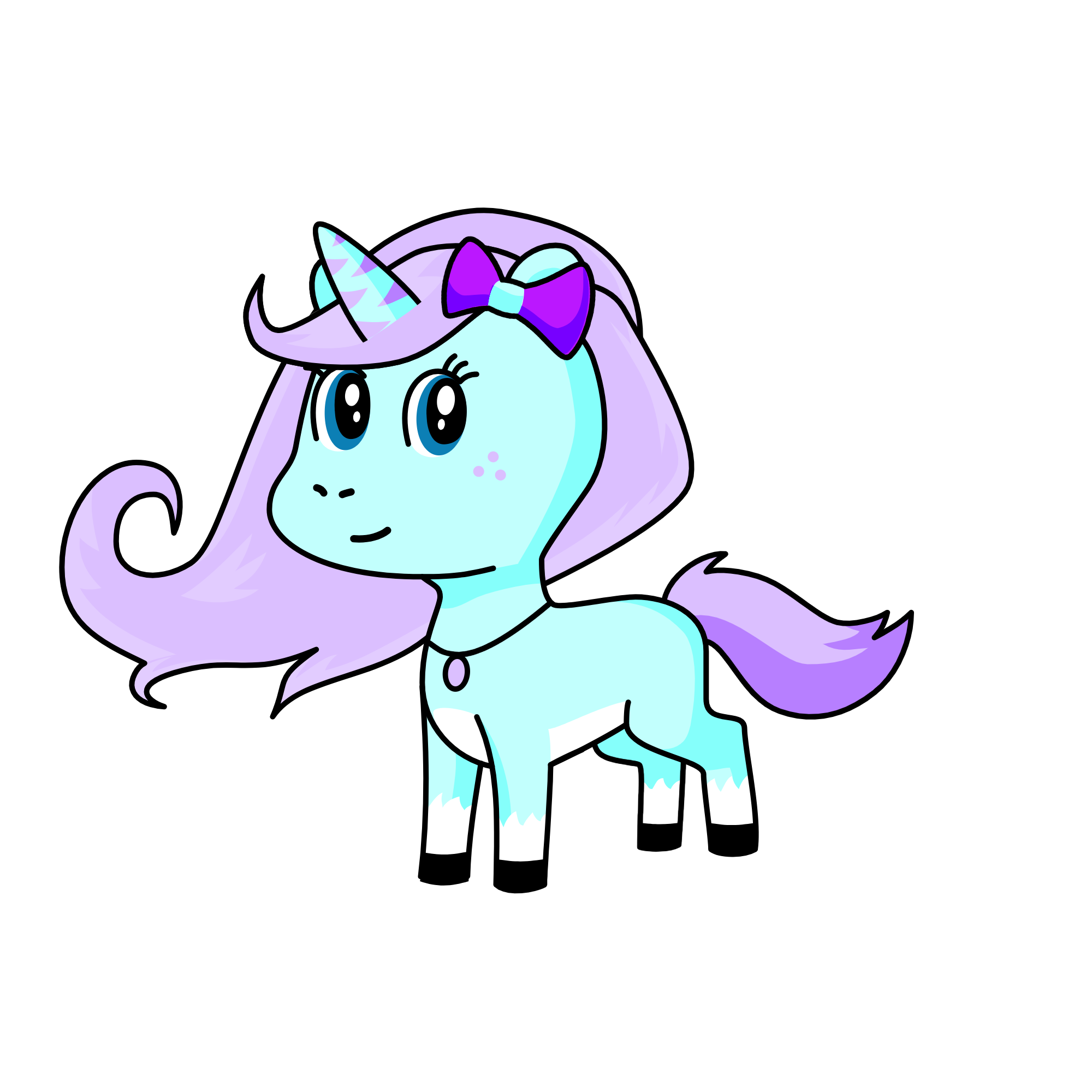 snow fall, the unicorn