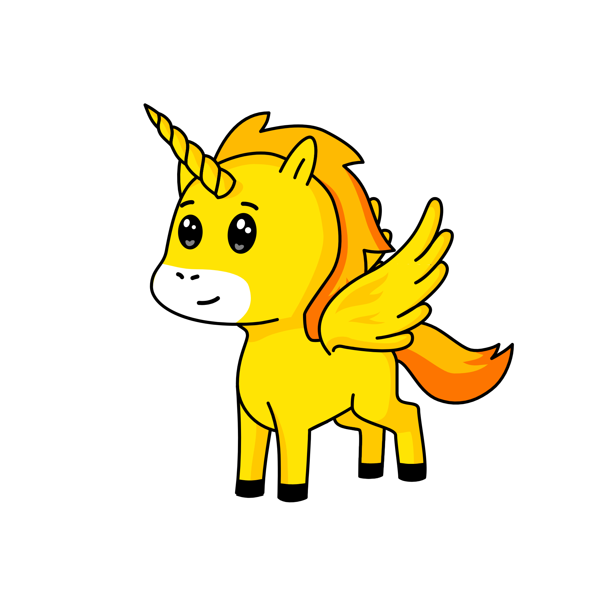 Banana, the unicorn