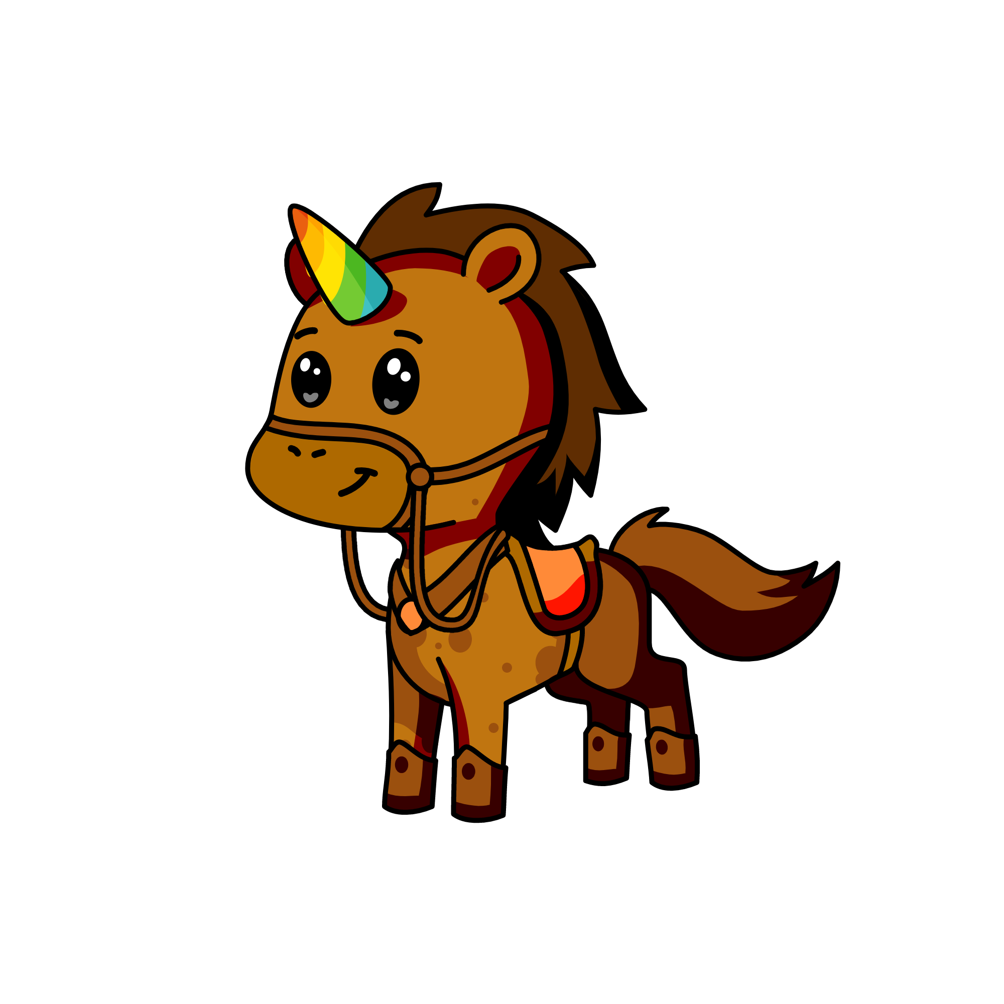 Choco, the unicorn