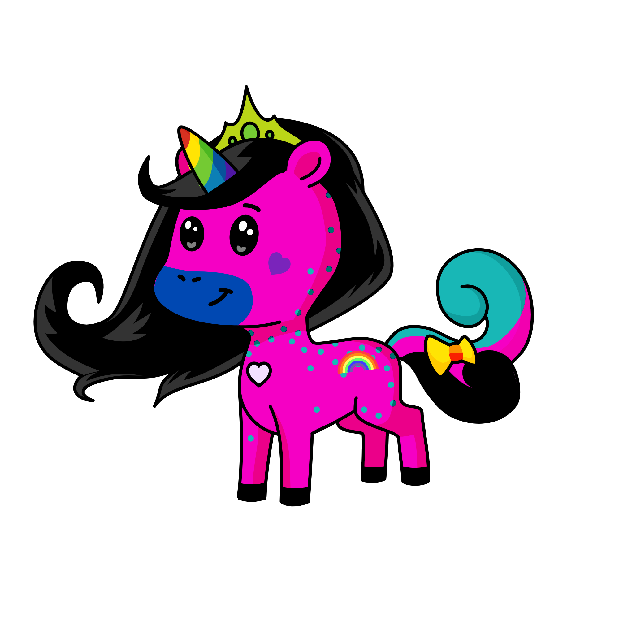 Rainbow Magic, the unicorn