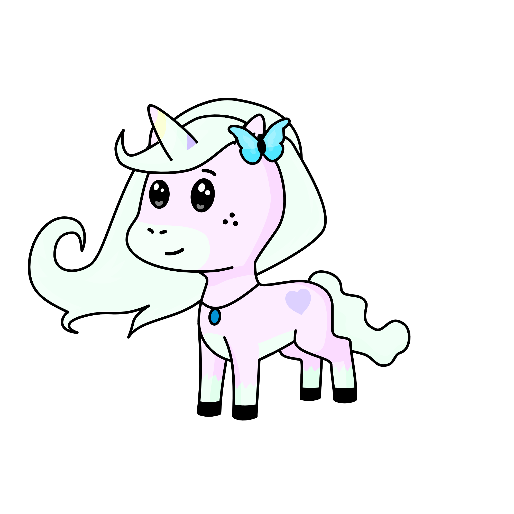 Butterfly, the unicorn