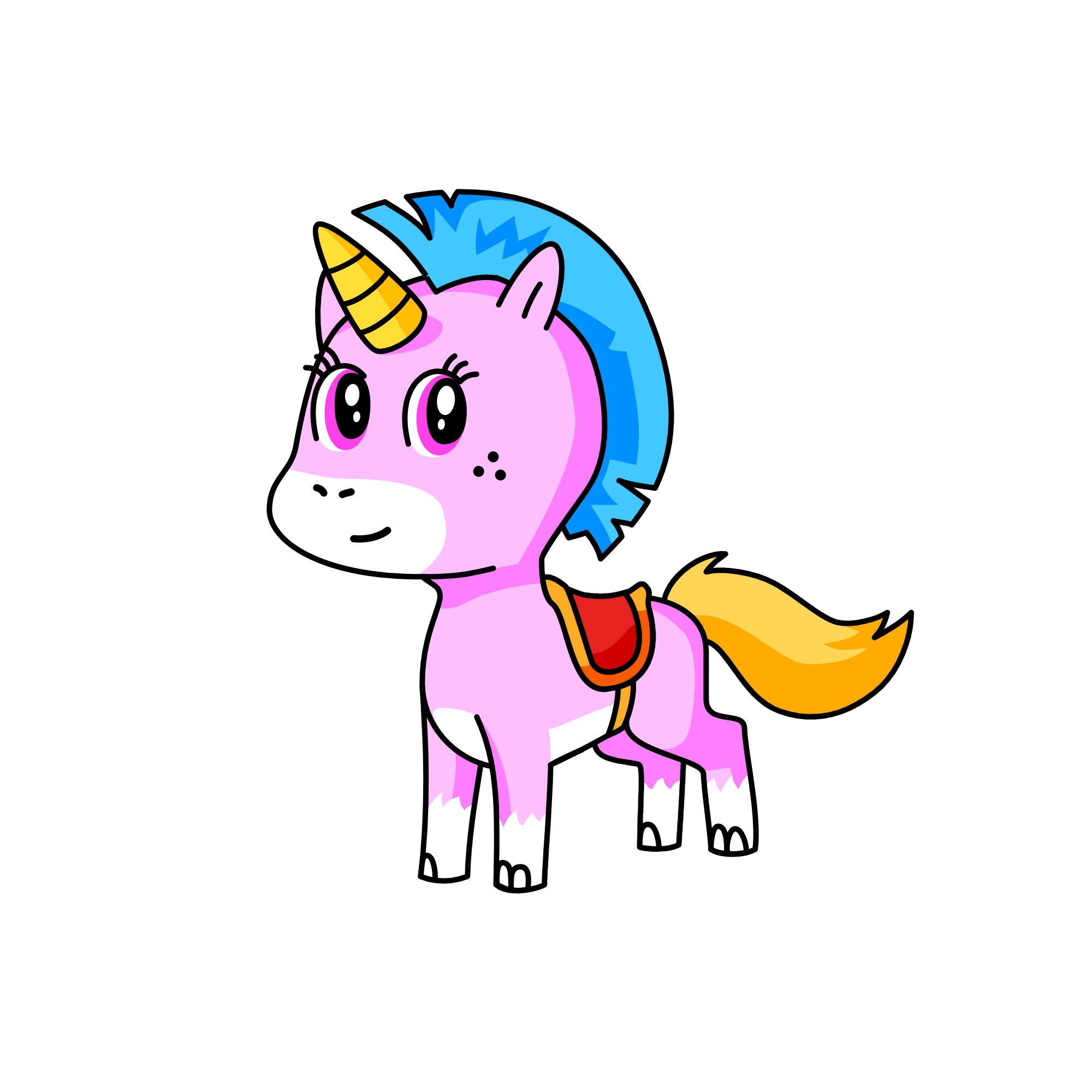 blah, the unicorn