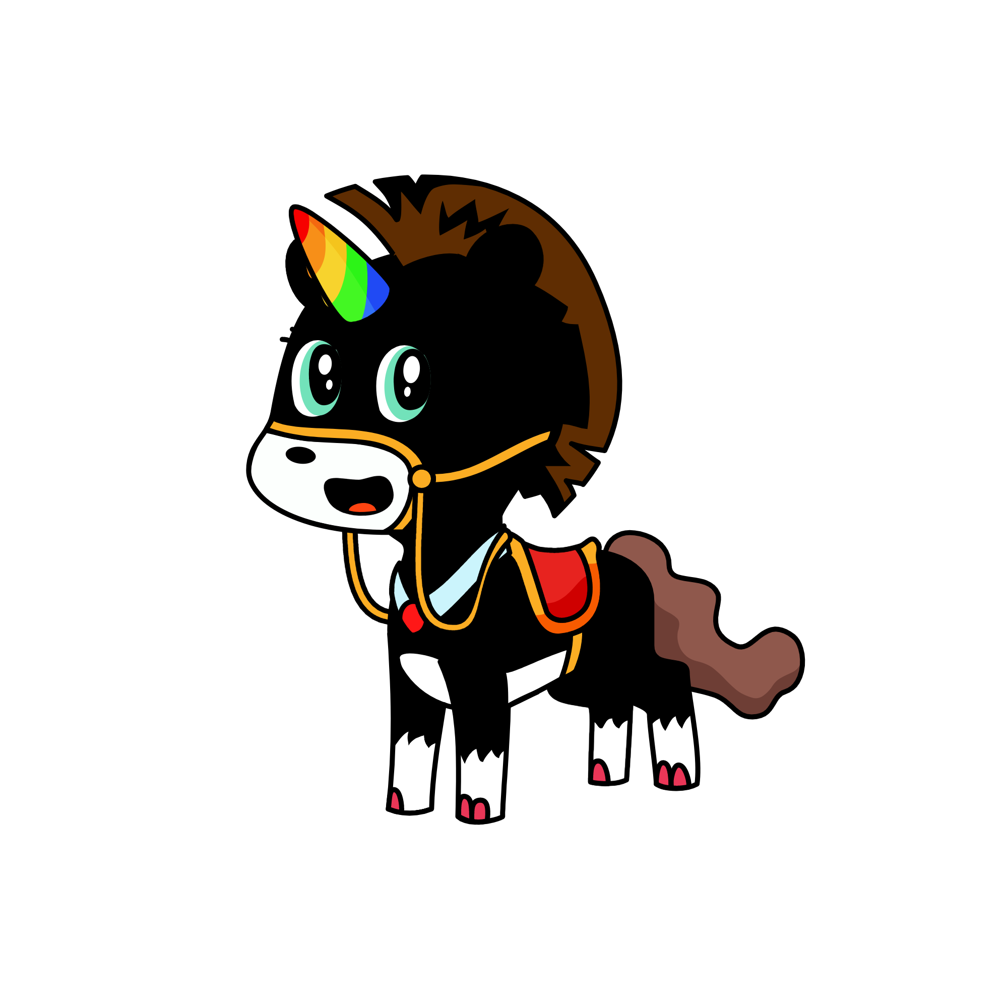sun light, the unicorn