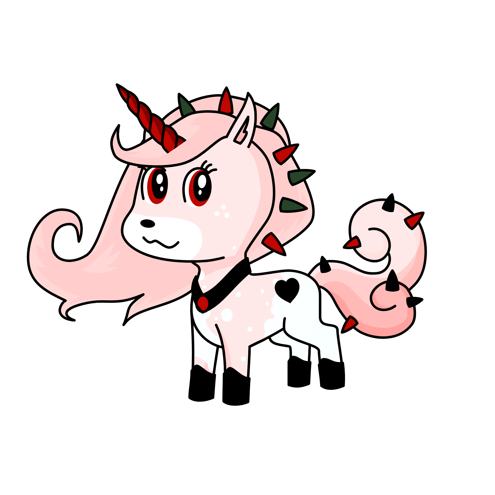 эмочка готка, the unicorn