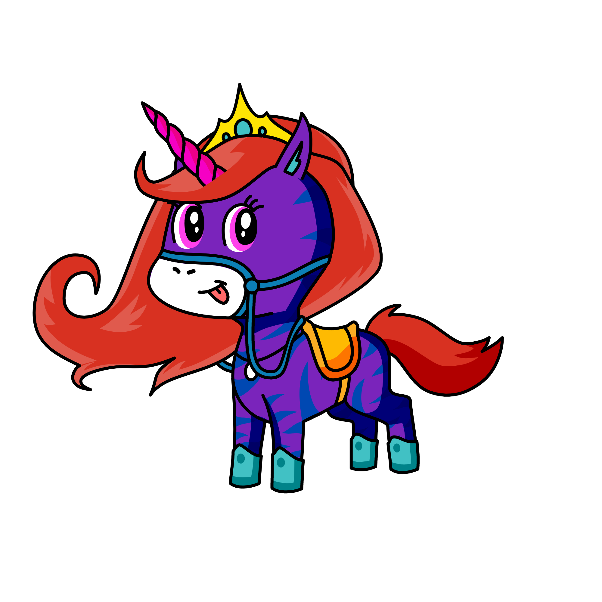 LAUREN, the unicorn