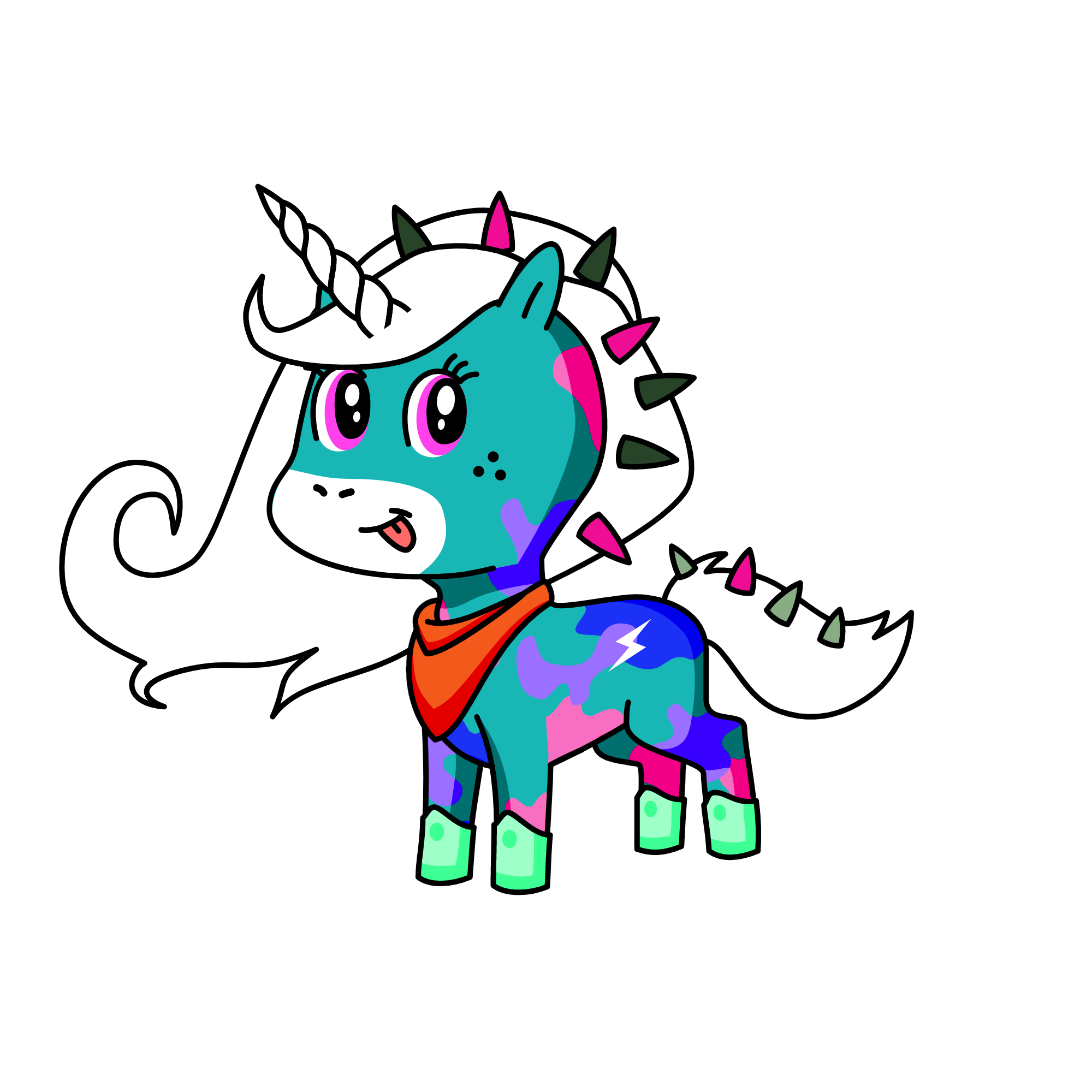 Roxy, the unicorn