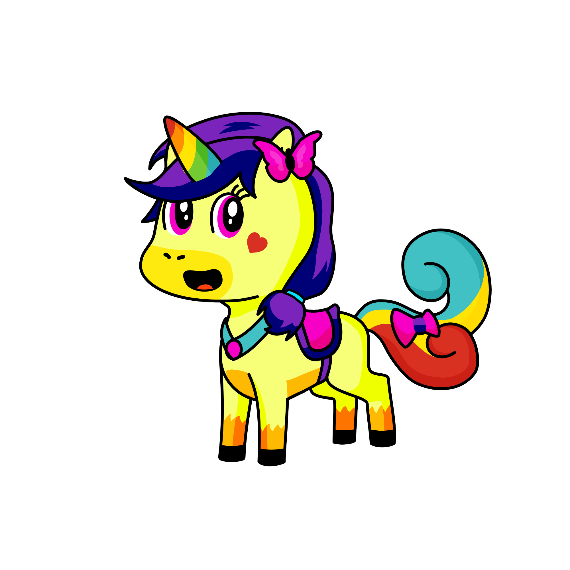 Marine, the unicorn