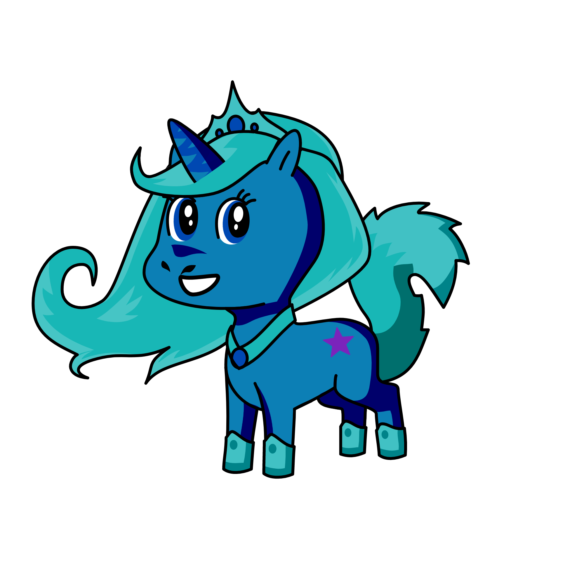 ocean, the unicorn