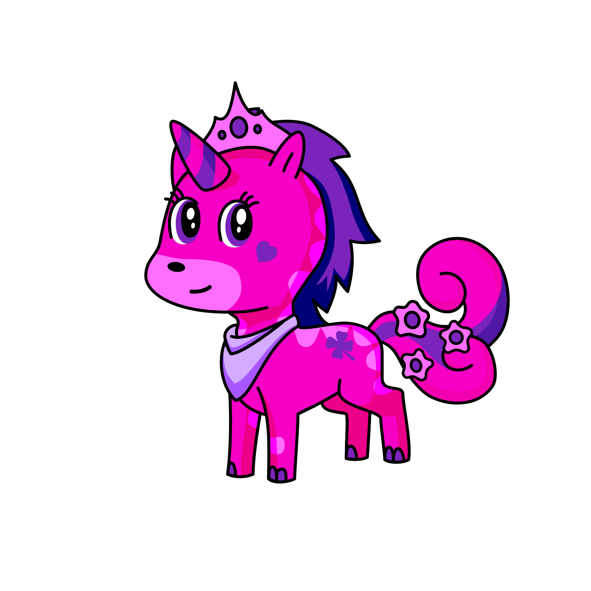 Girping, the unicorn