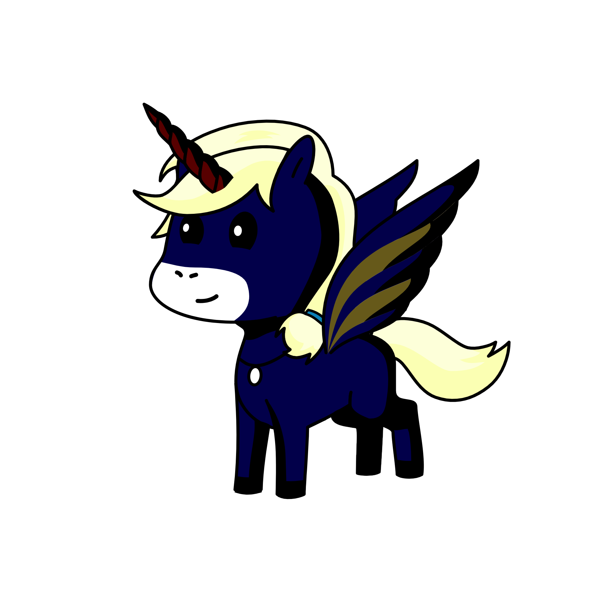 Luna, the unicorn