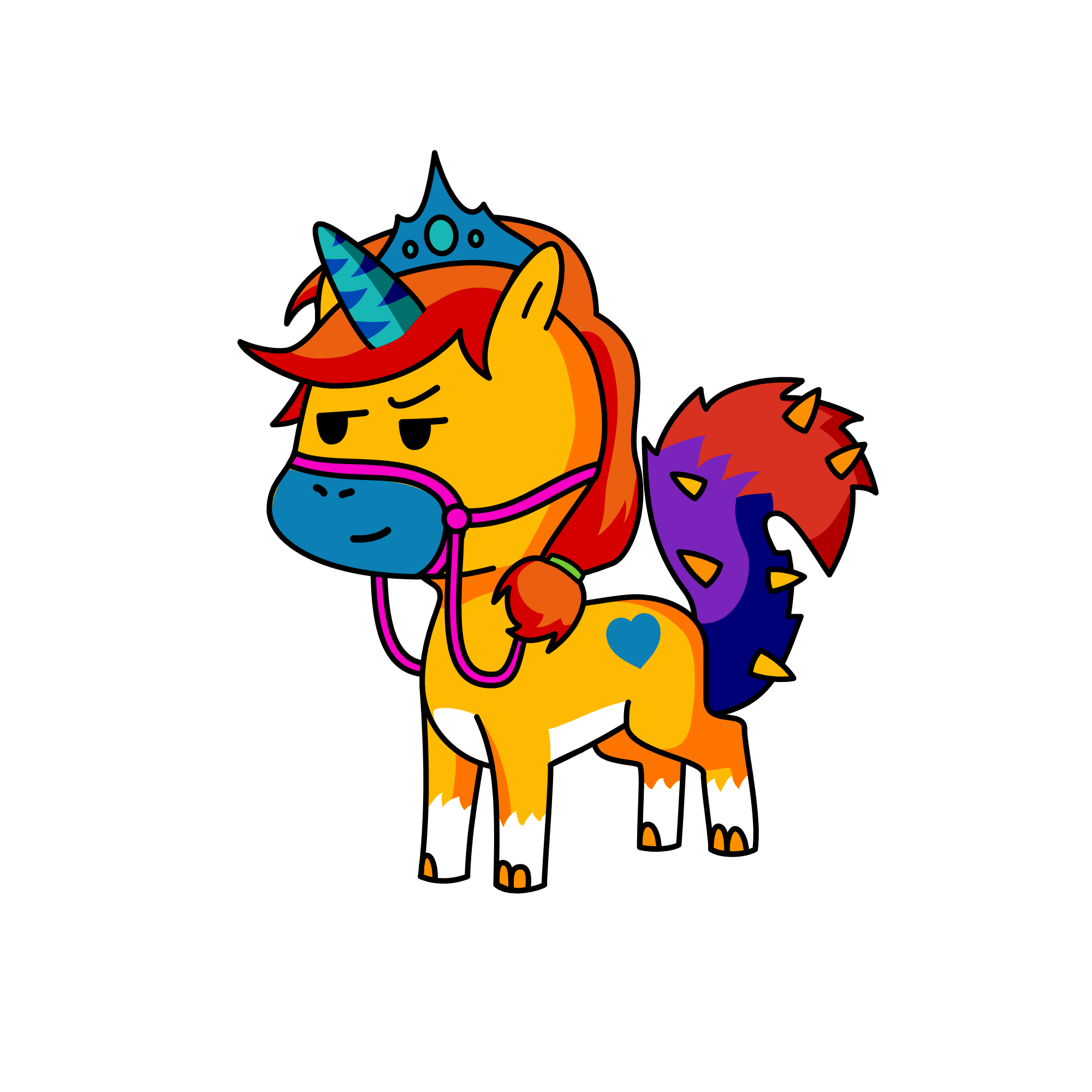 A, the unicorn
