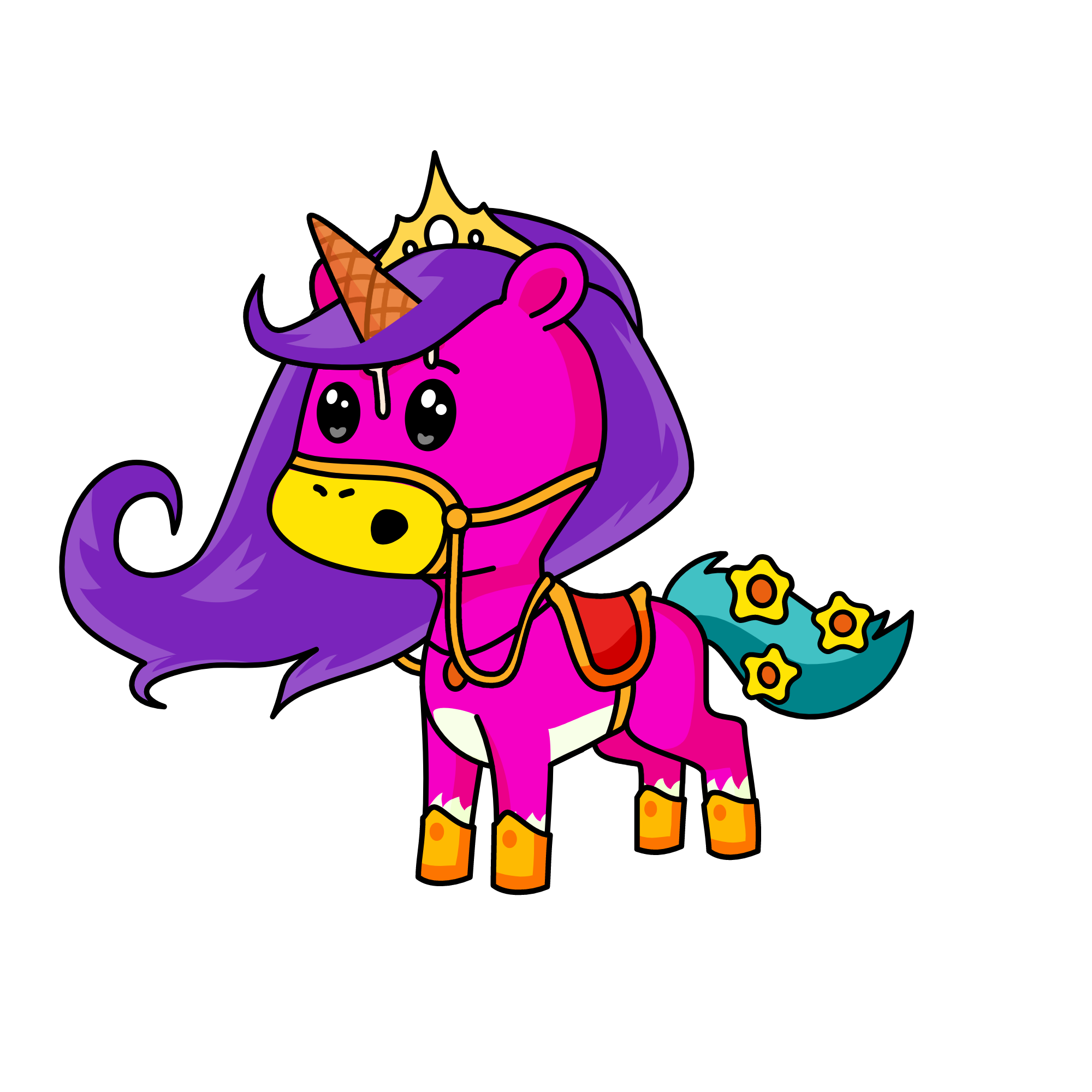 unicorn_ surprised, the unicorn