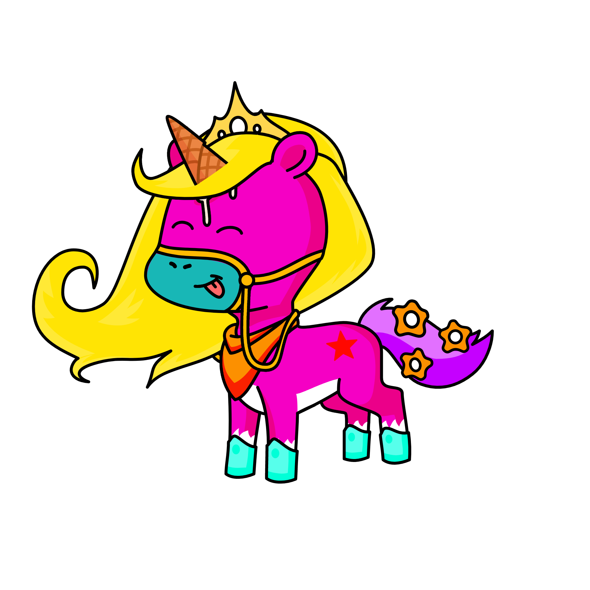 Cute_Face, the unicorn