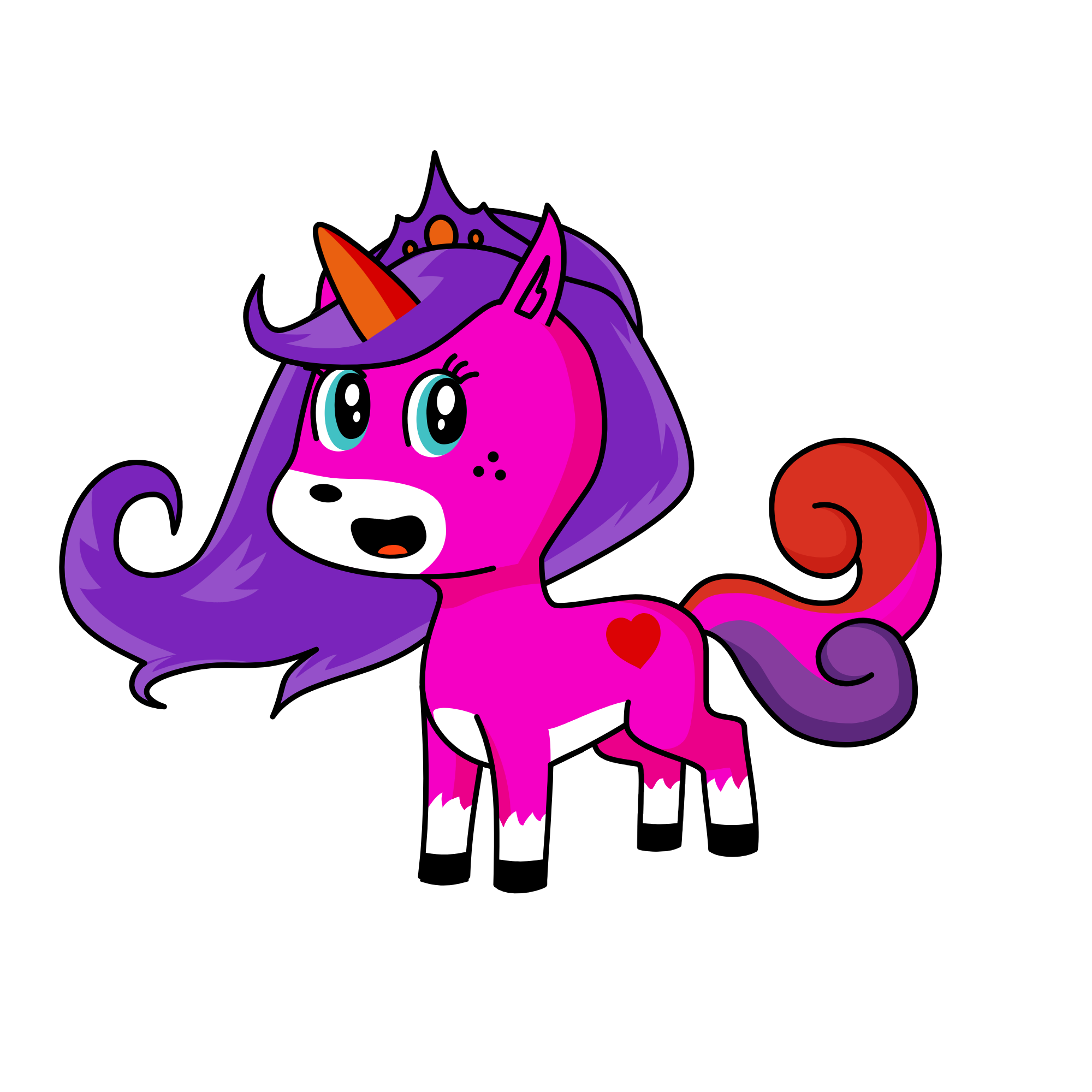 lily , the unicorn