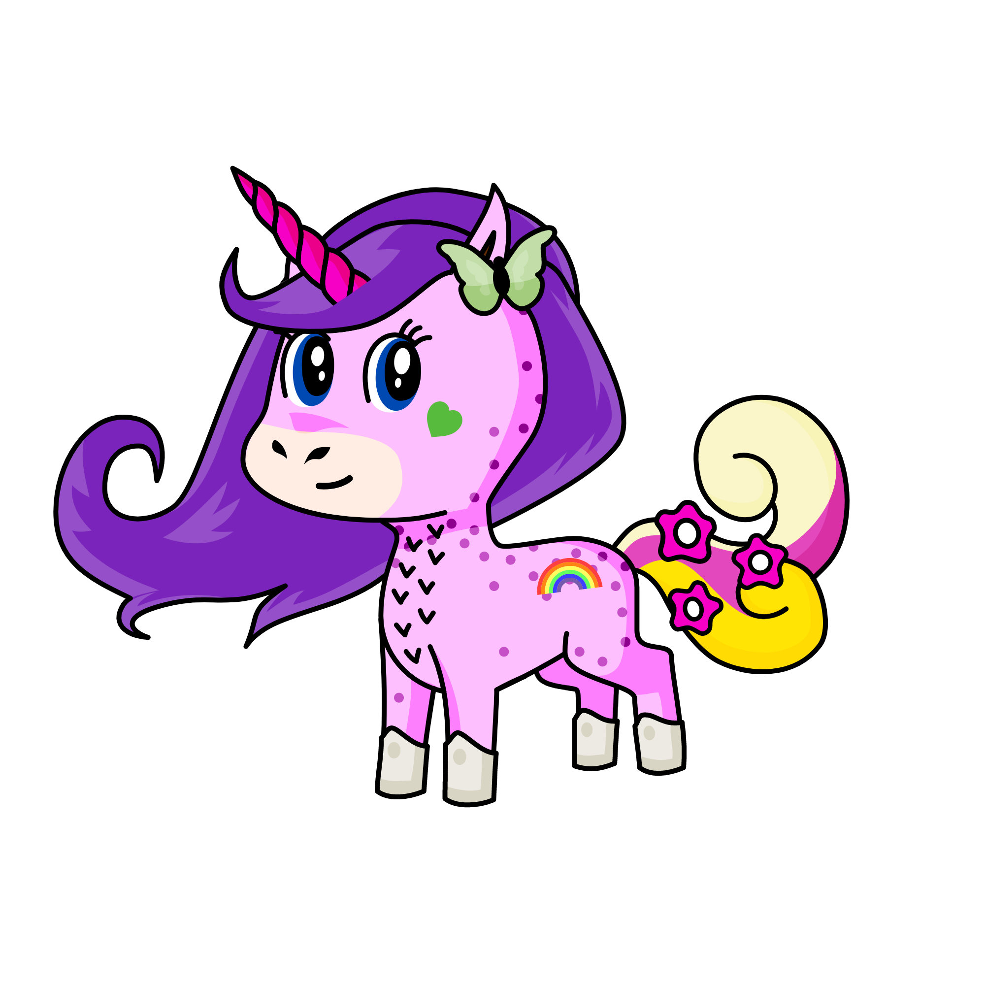 Leydi, the unicorn