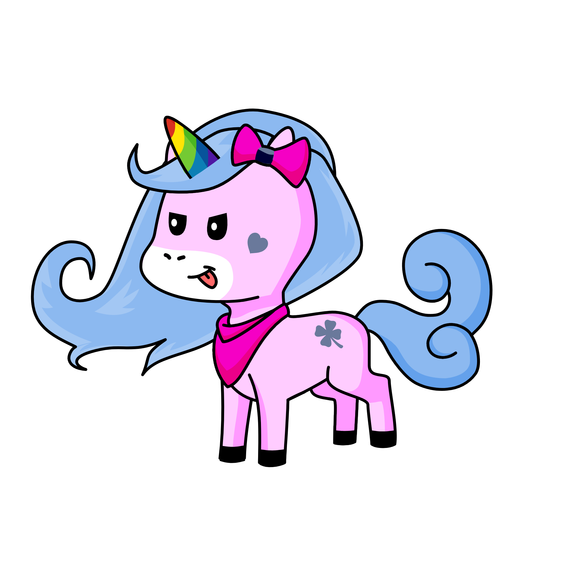 Tiffany, the unicorn