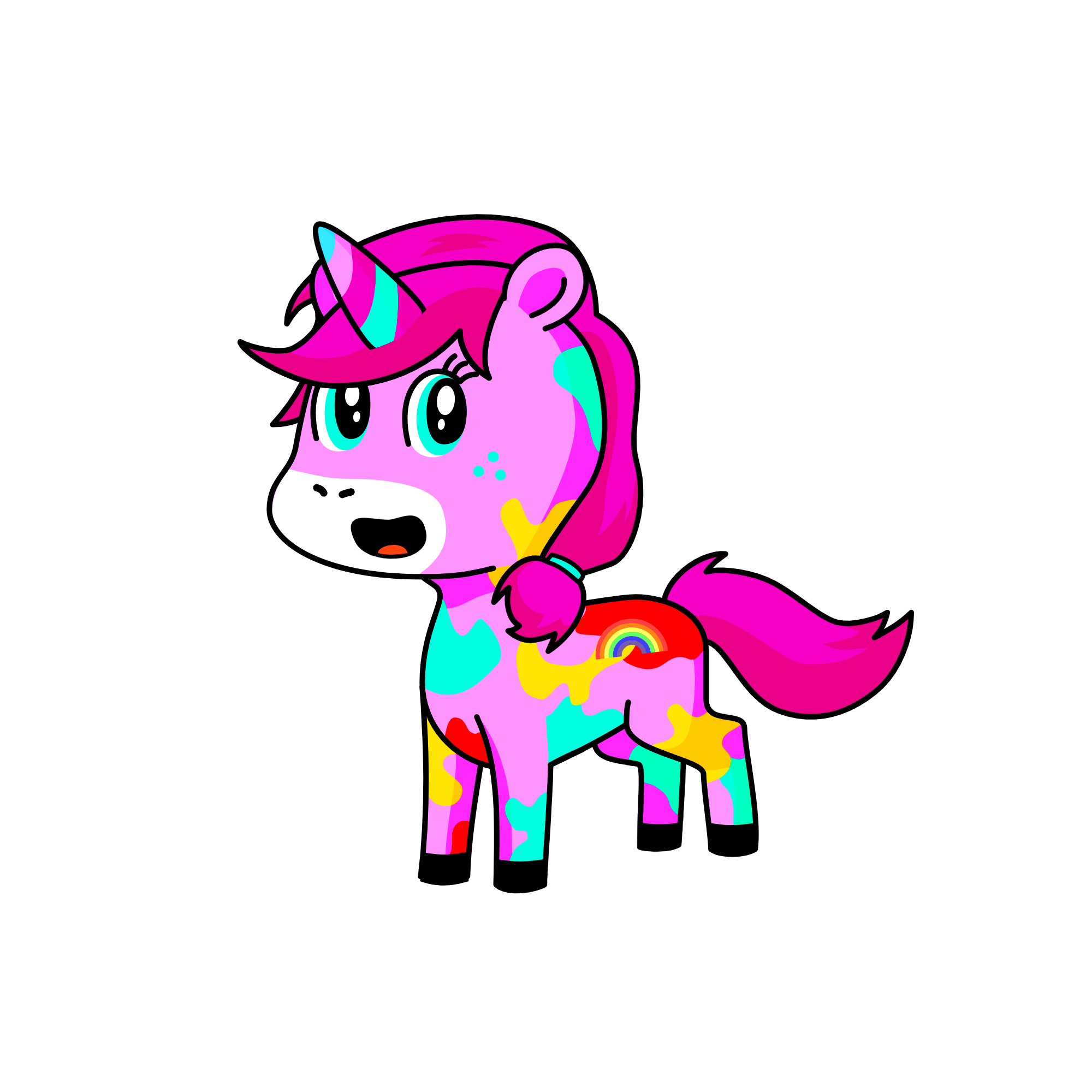 Sally, the unicorn