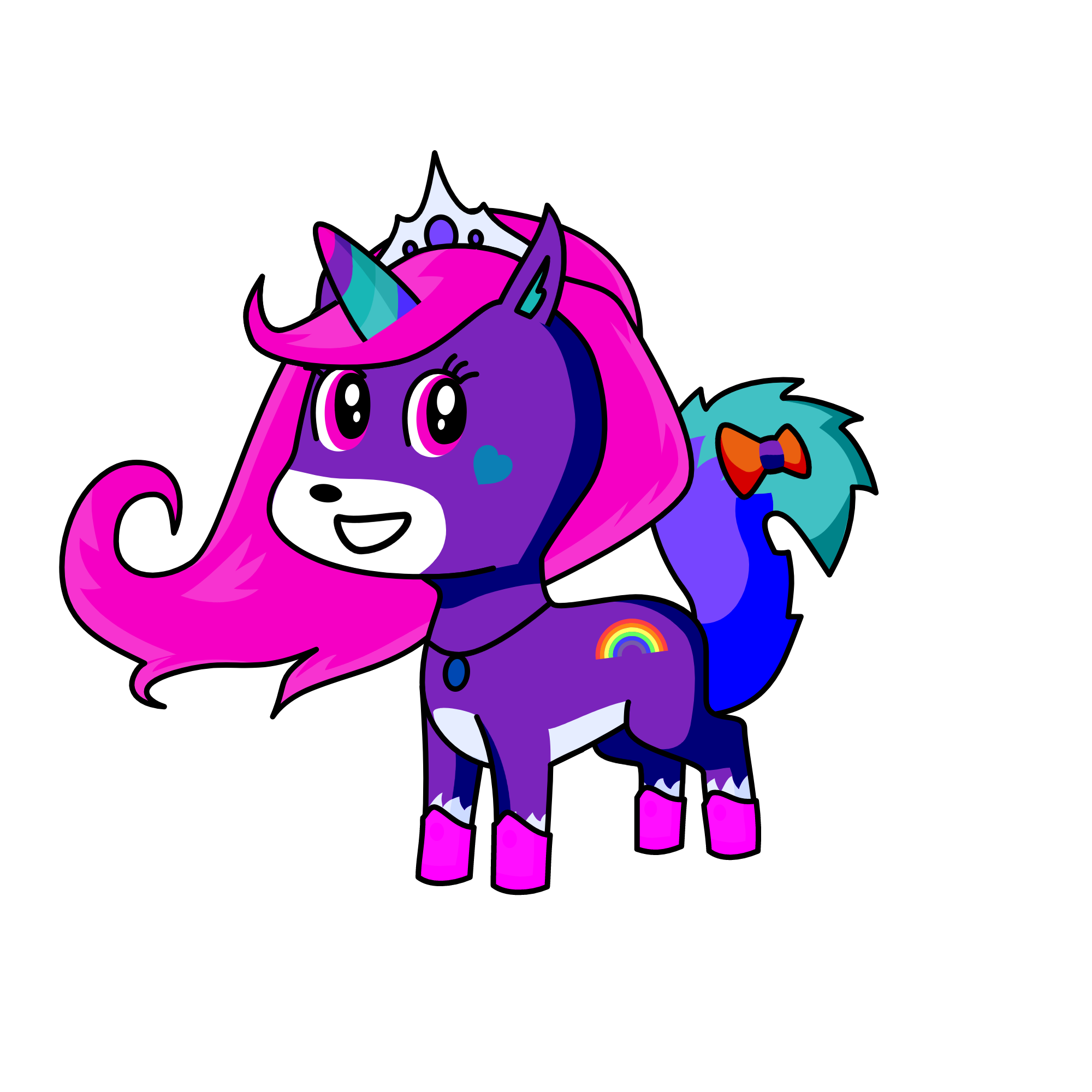   Princess👑 , the unicorn