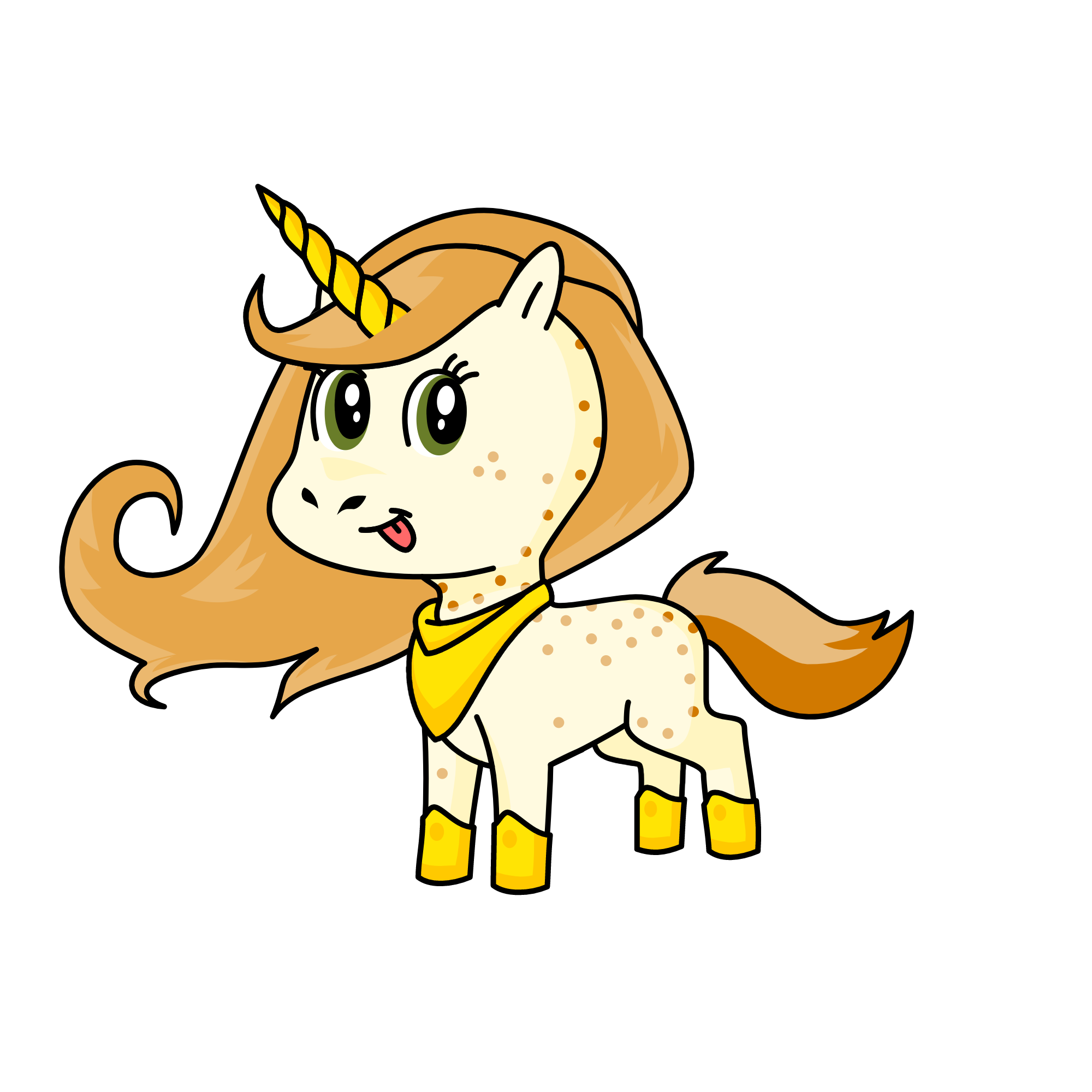 liana, the unicorn