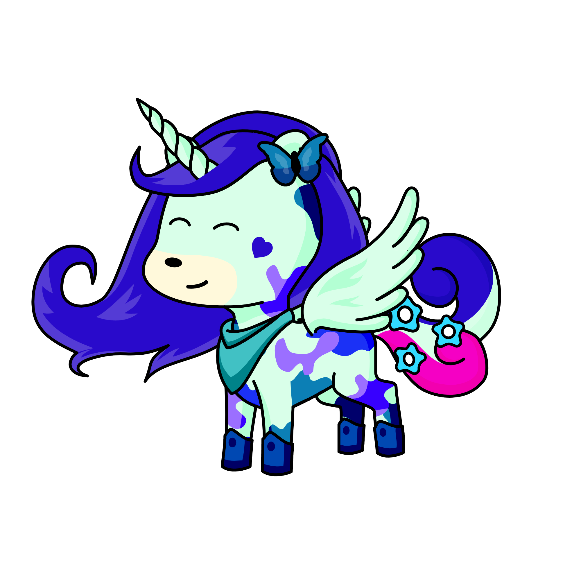 Kristy, the unicorn