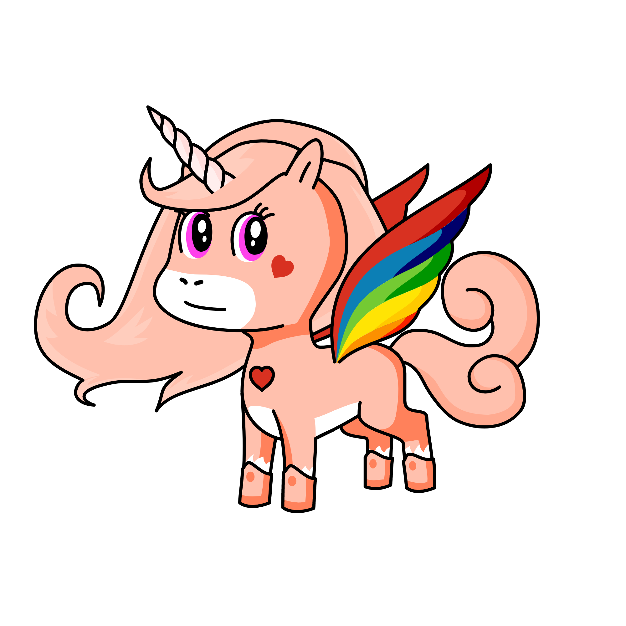 unicorn Queen, the unicorn