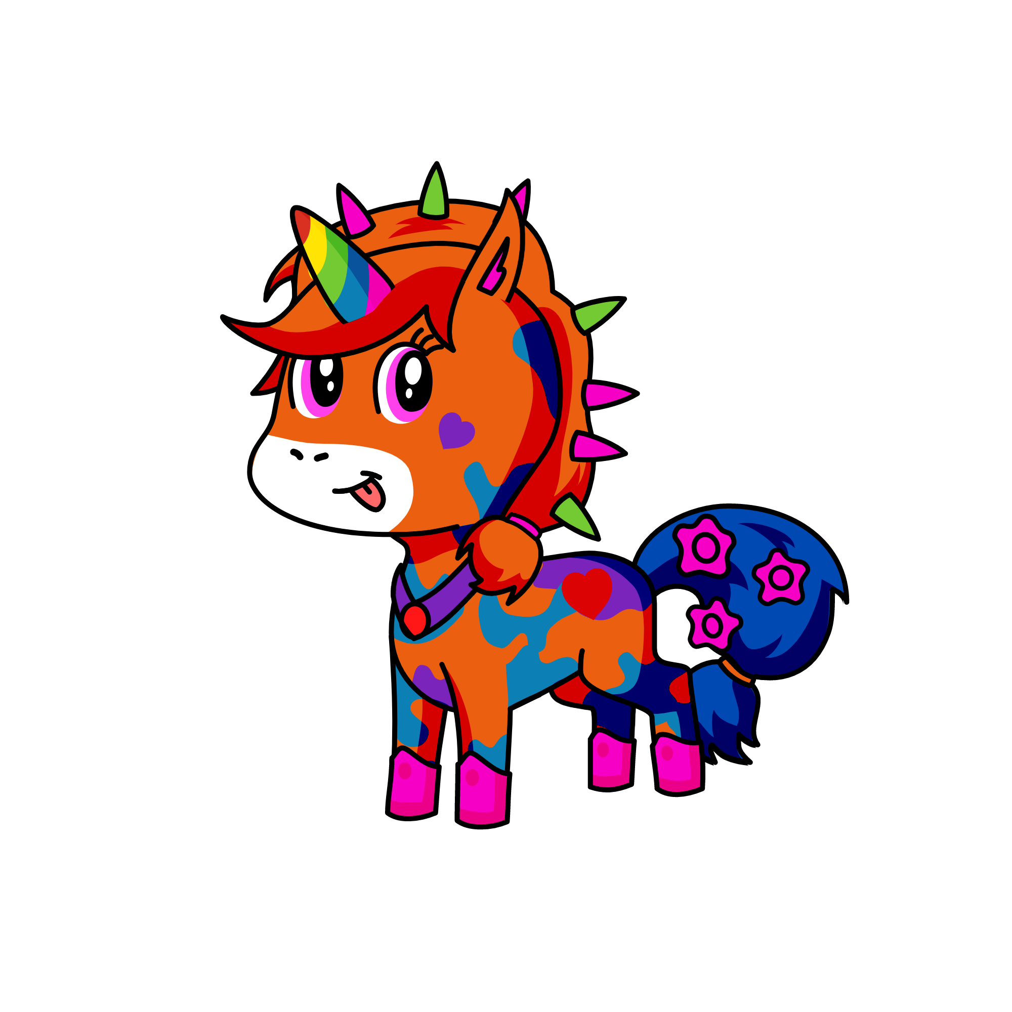 benjiepie, the unicorn