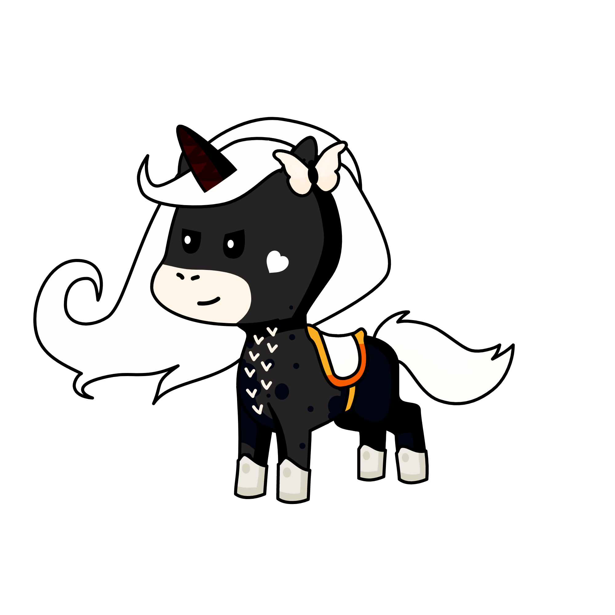 Midnight, the unicorn