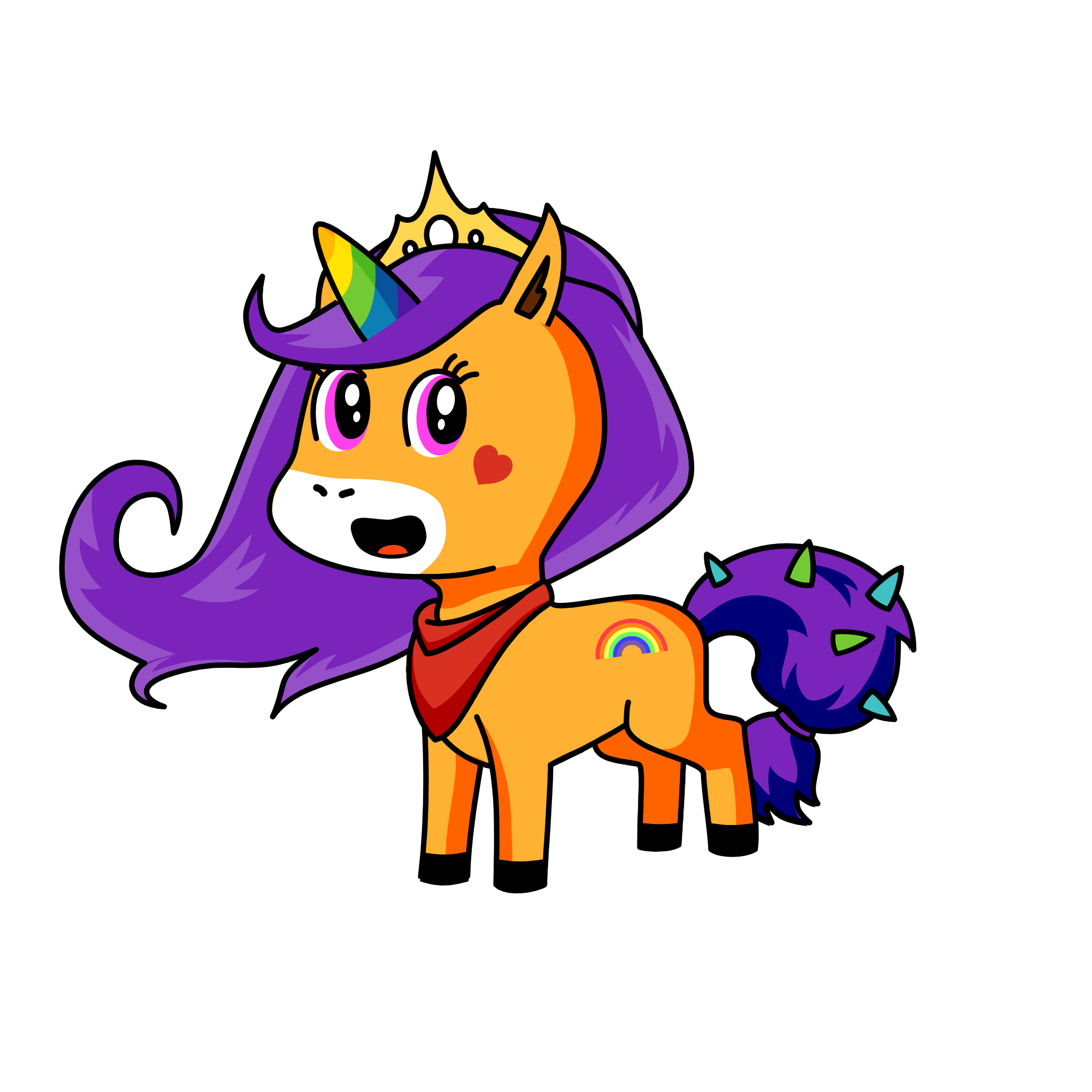 코니, the unicorn