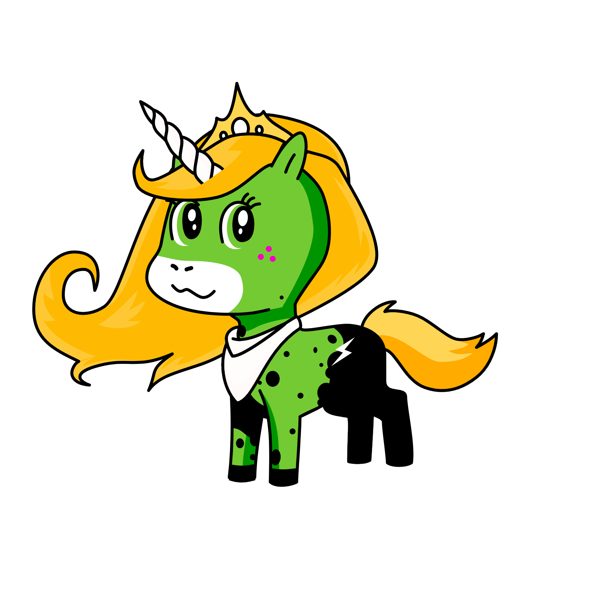 Kitty, the unicorn
