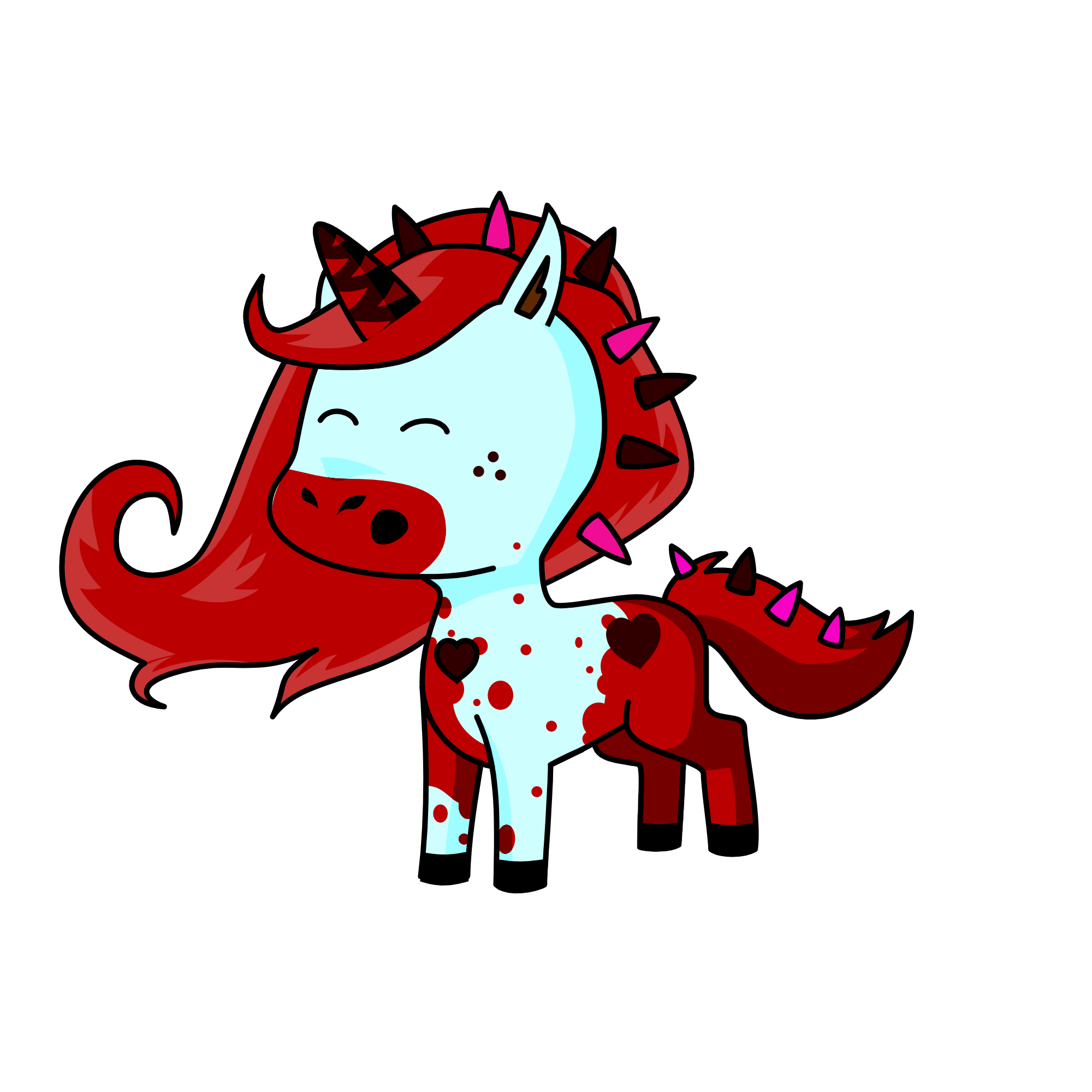 blood corn, the unicorn