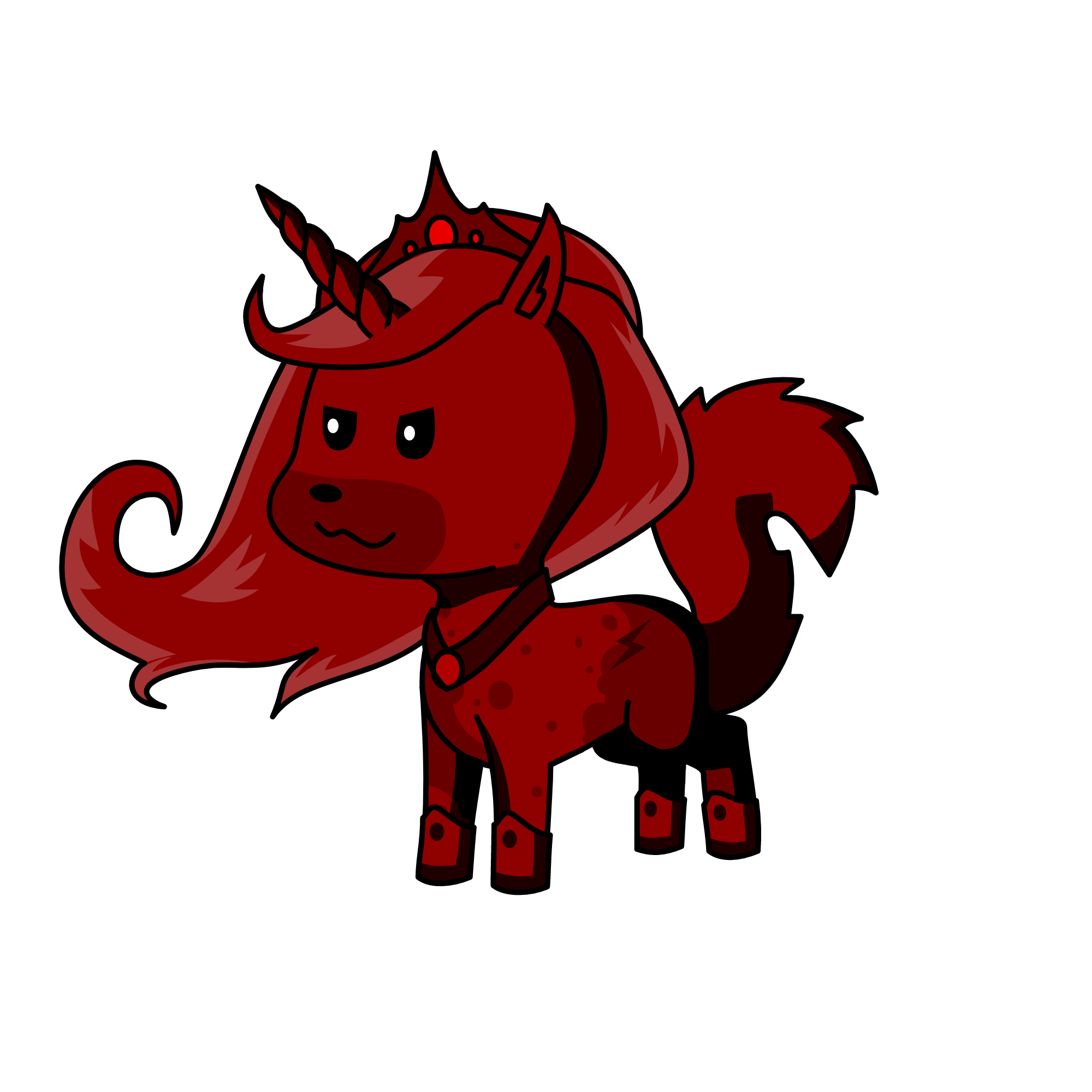 bloodicorwolf, the unicorn
