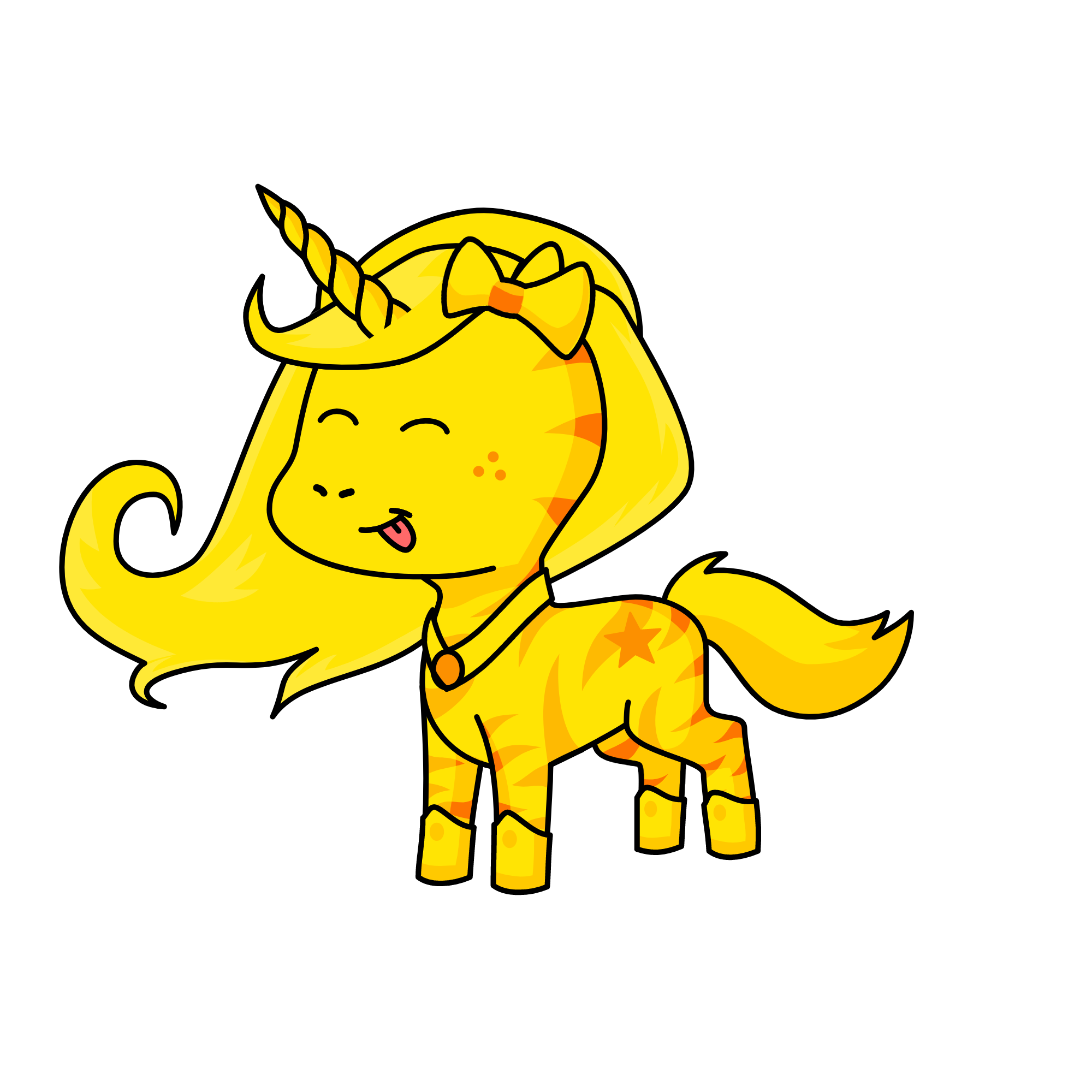 banana, the unicorn