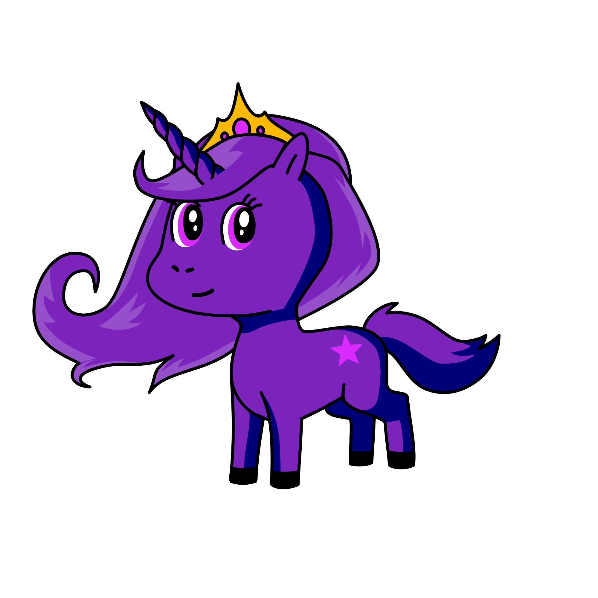 princess twilight sparkle, the unicorn