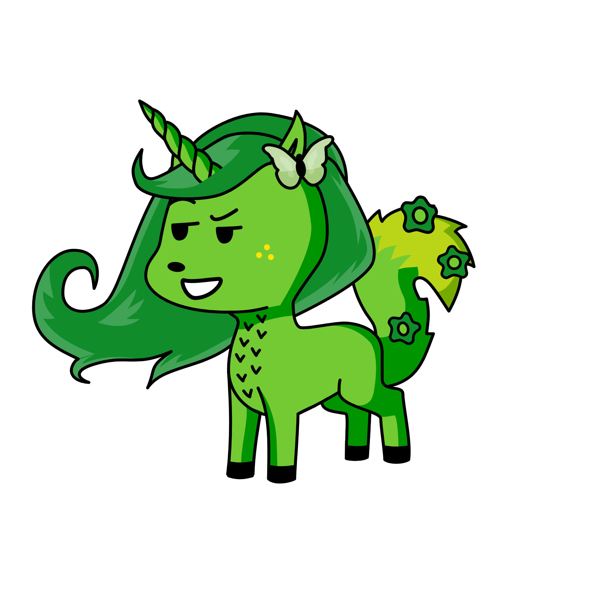 creeper, the unicorn