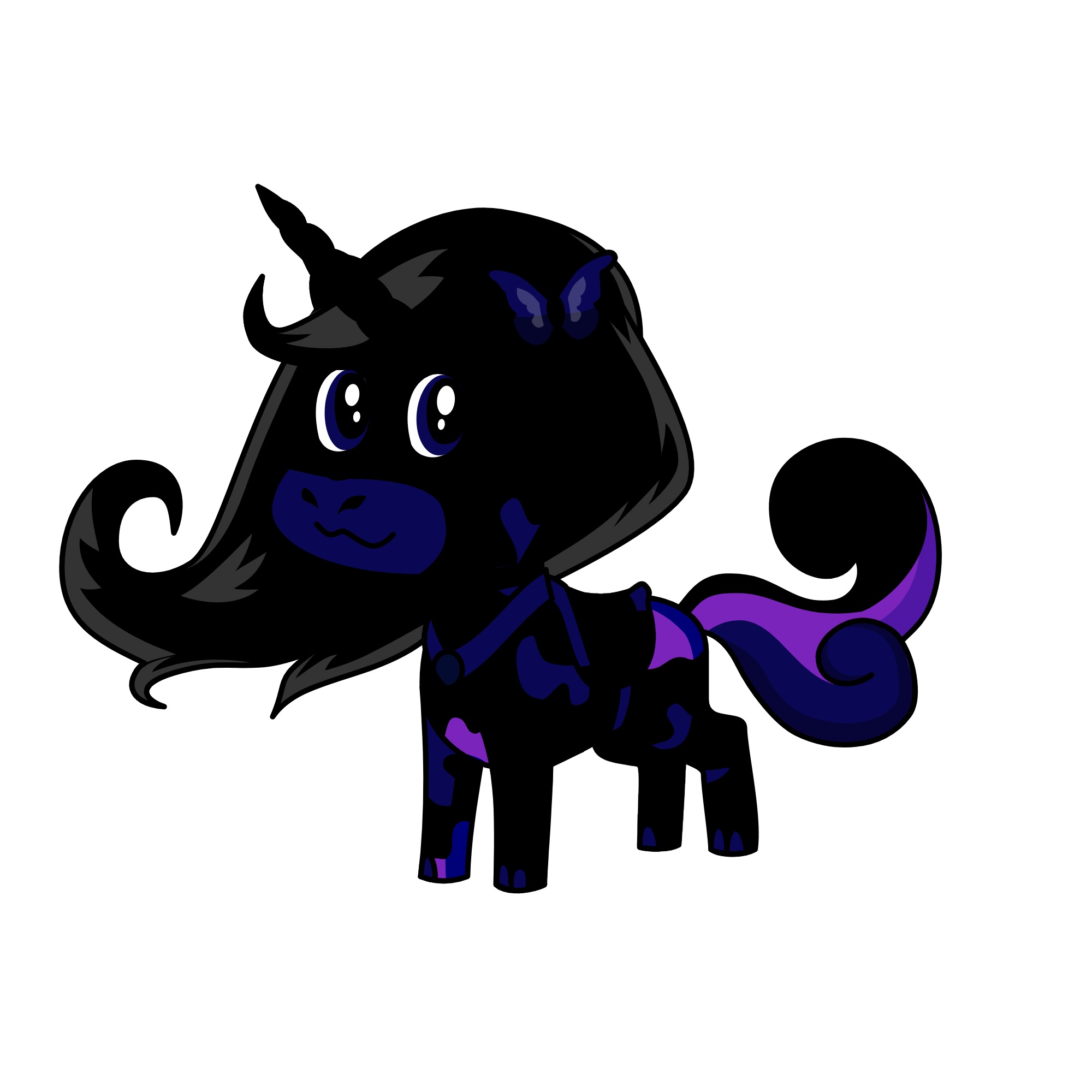 Night Sky, the unicorn