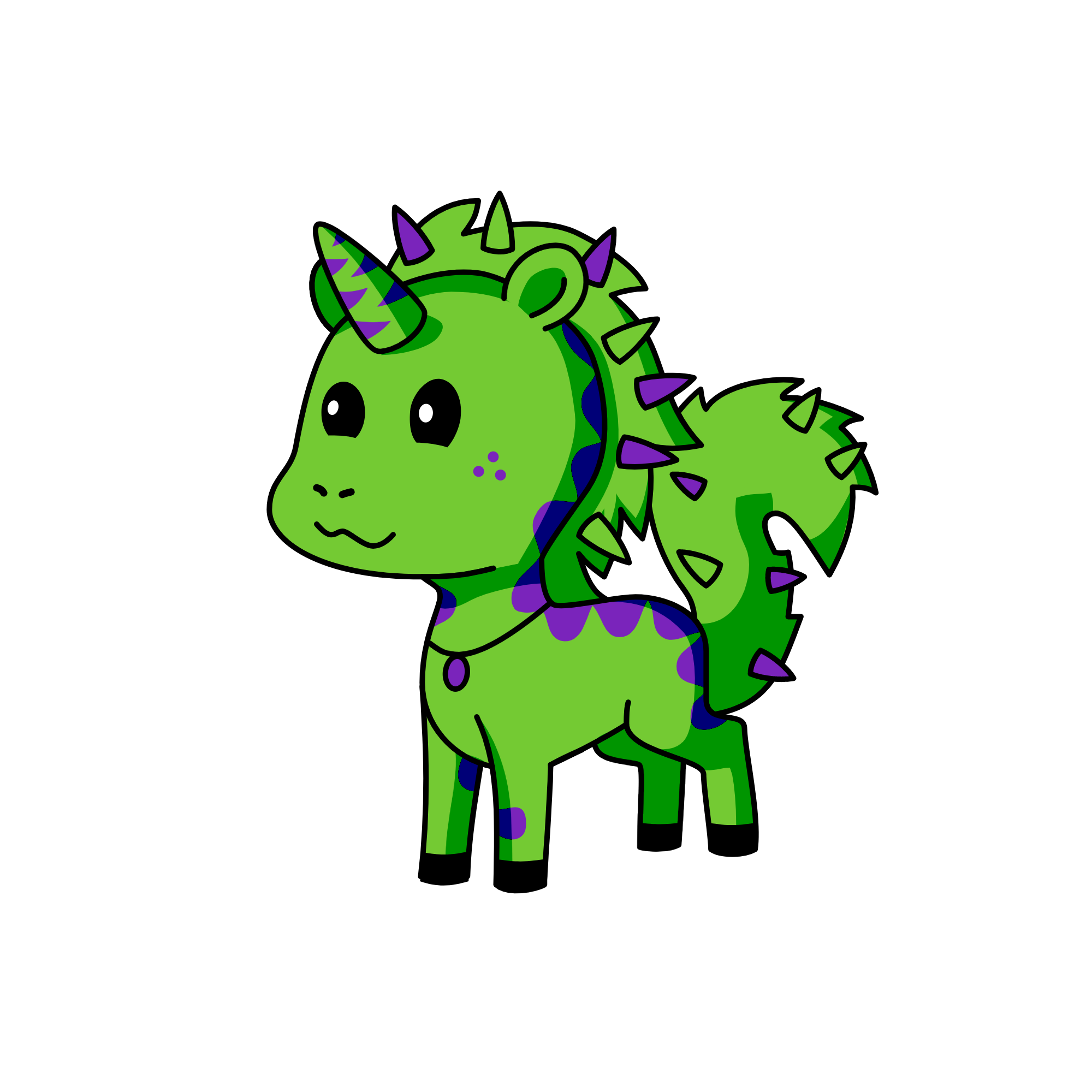spike, the unicorn