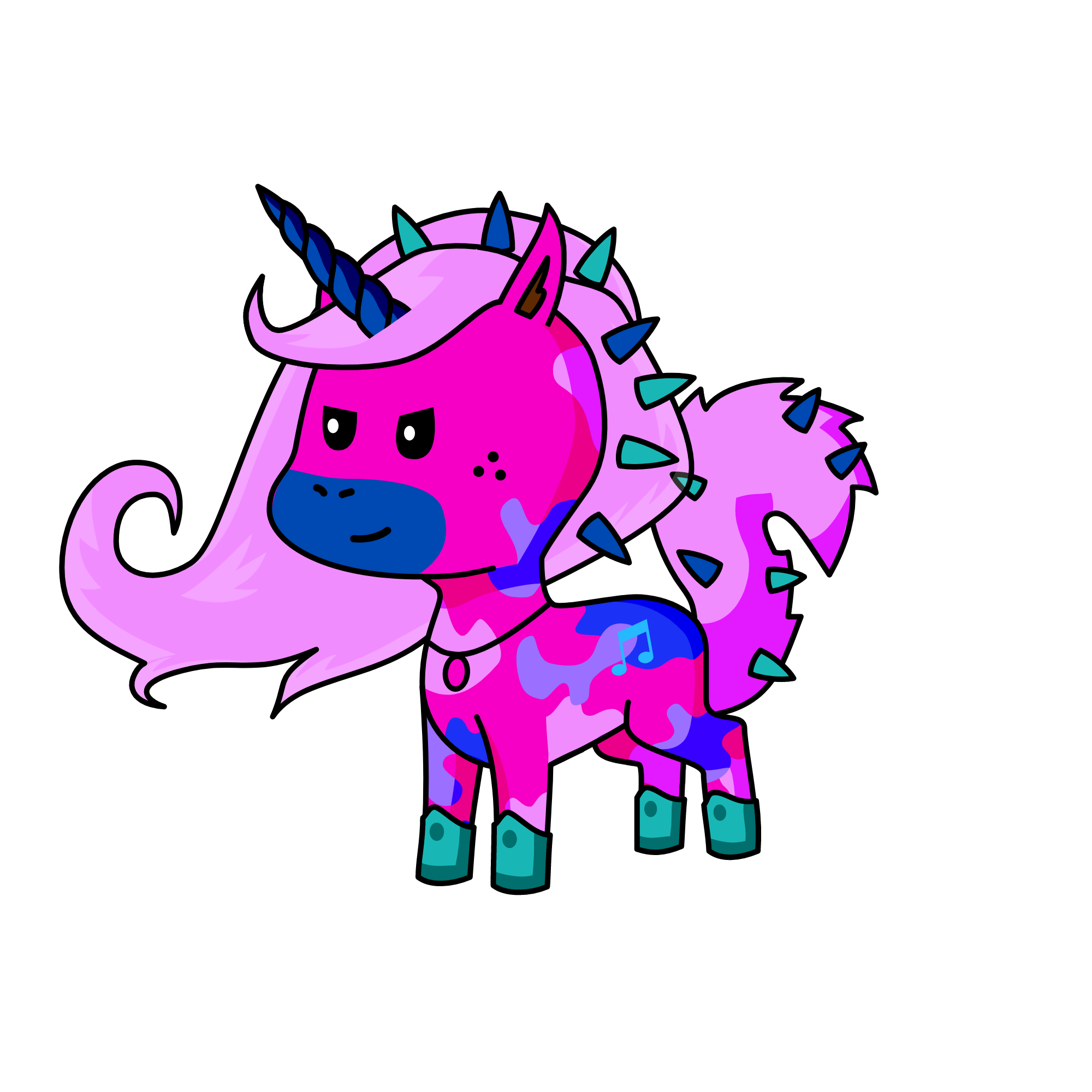 shikira😜😝😛, the unicorn