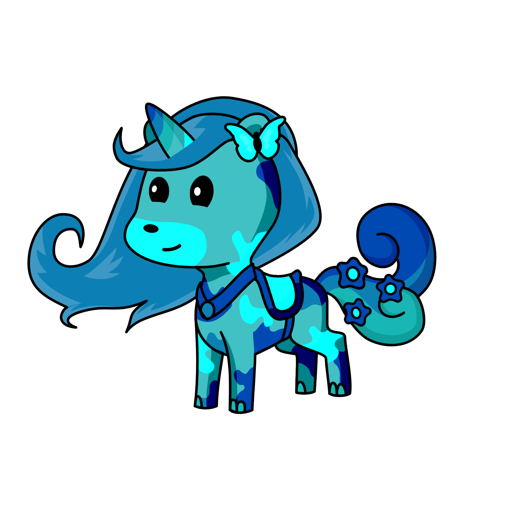 Icy Wind, the unicorn