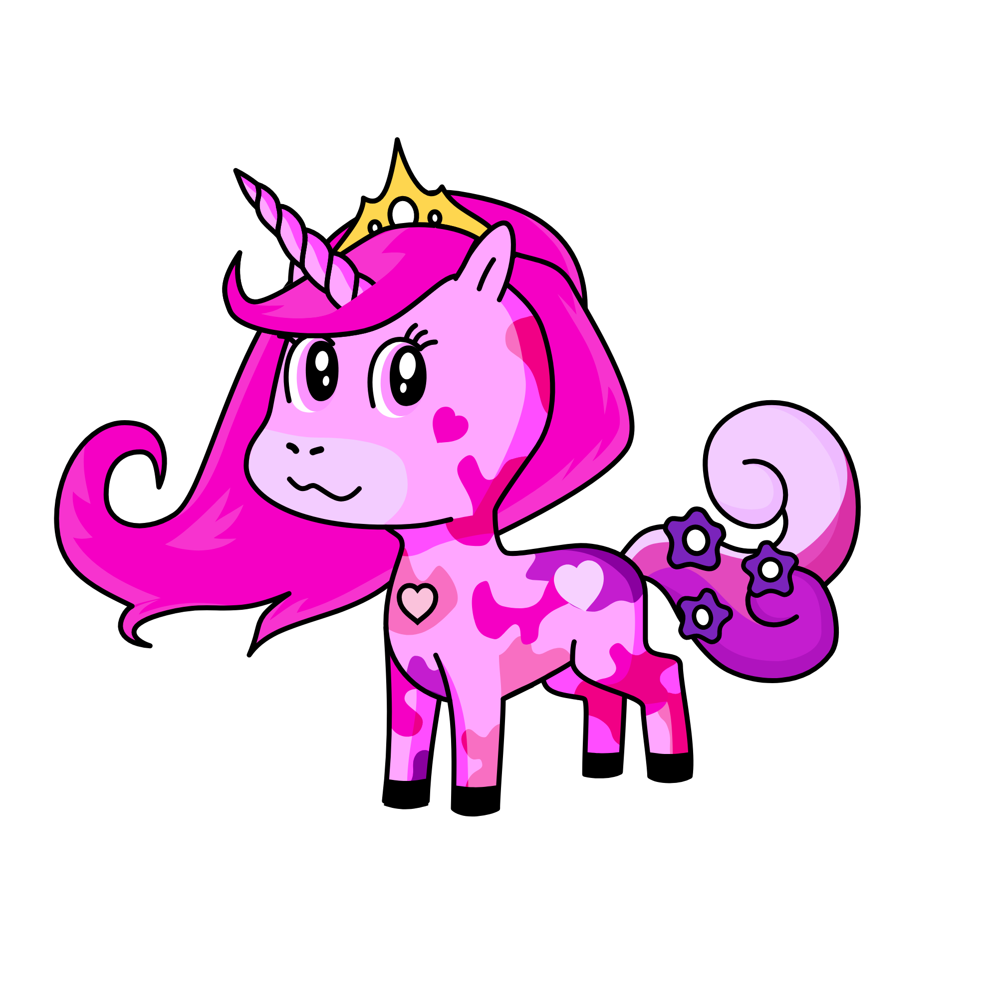 bubblegum, the unicorn